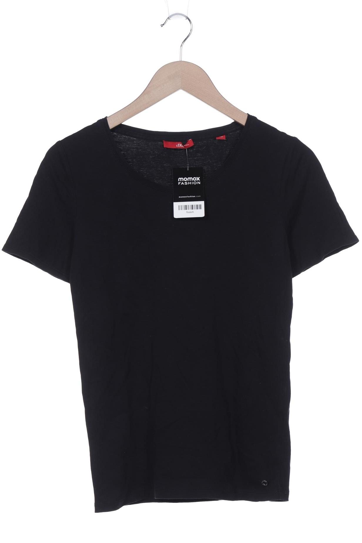 

s.Oliver Damen T-Shirt, schwarz, Gr. 40