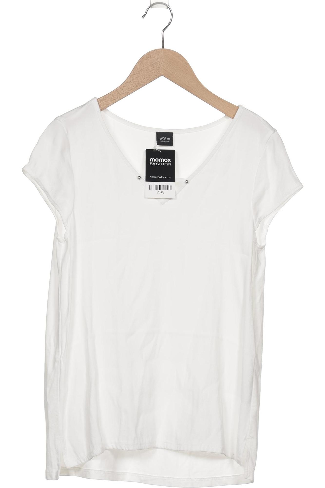 

s.Oliver Damen T-Shirt, weiß, Gr. 36