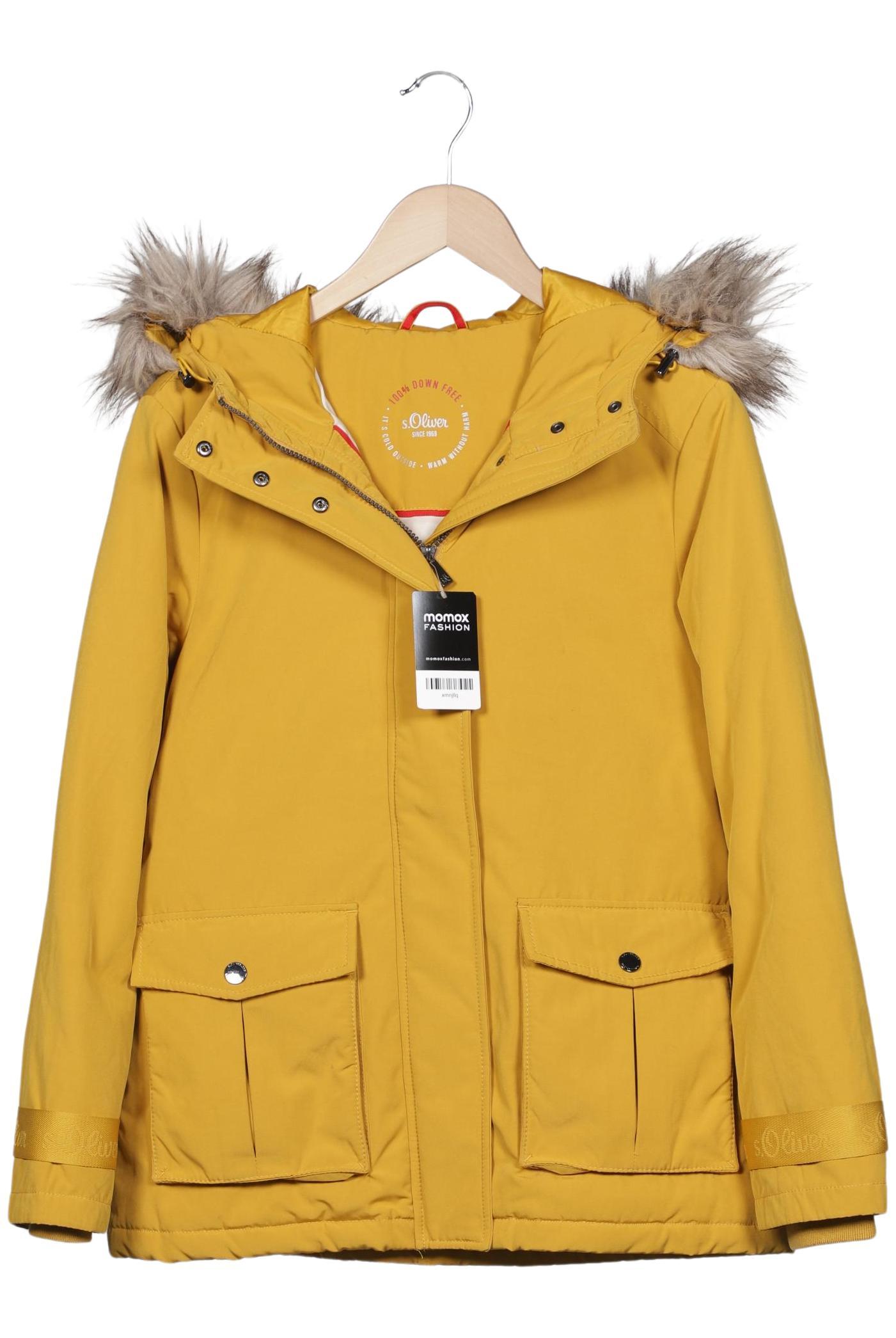 

s.Oliver Damen Jacke, gelb, Gr. 42