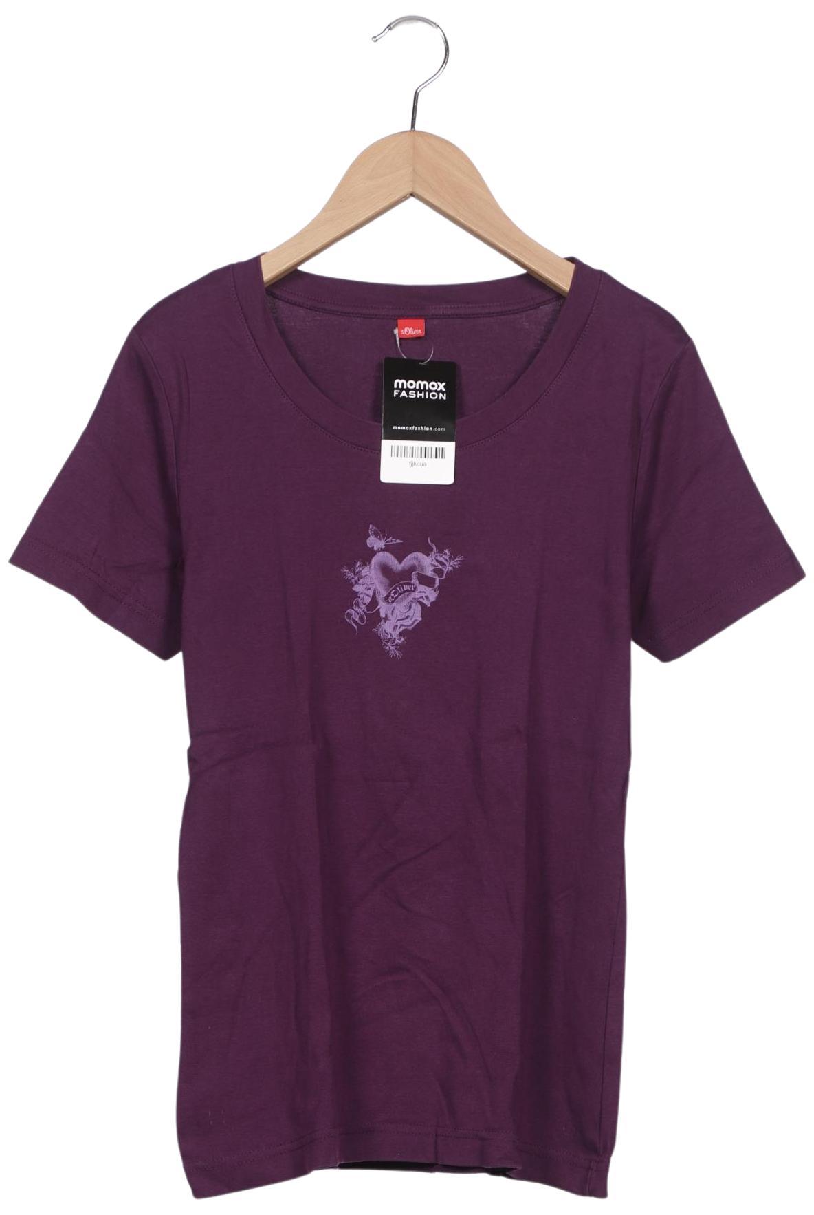 

s.Oliver Damen T-Shirt, flieder, Gr. 42