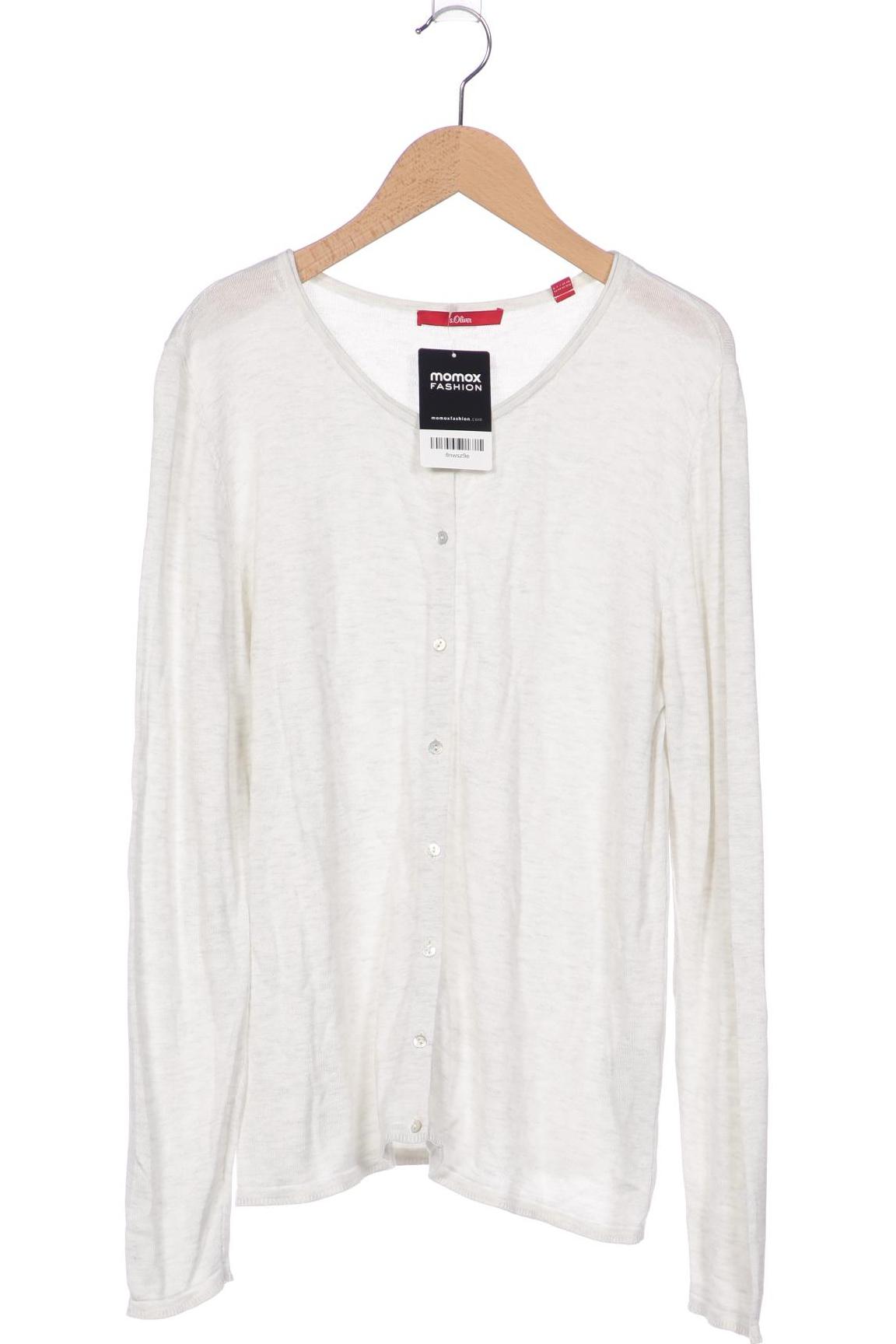 

s.Oliver Damen Strickjacke, grau, Gr. 42