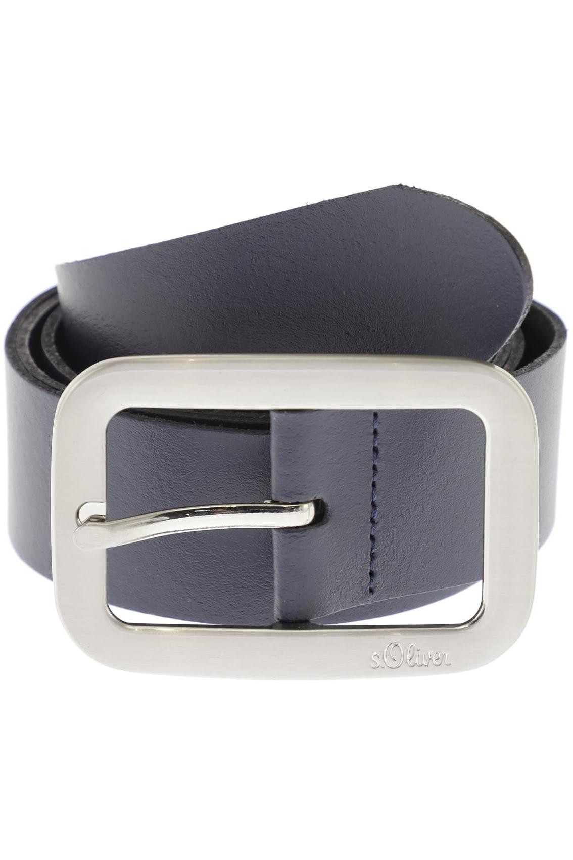 

s.Oliver Damen Gürtel, marineblau, Gr. 90