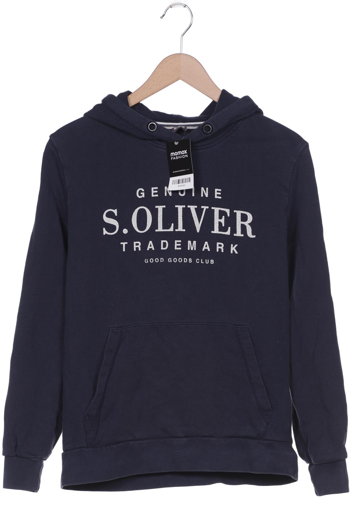 

s.Oliver Damen Kapuzenpullover, marineblau