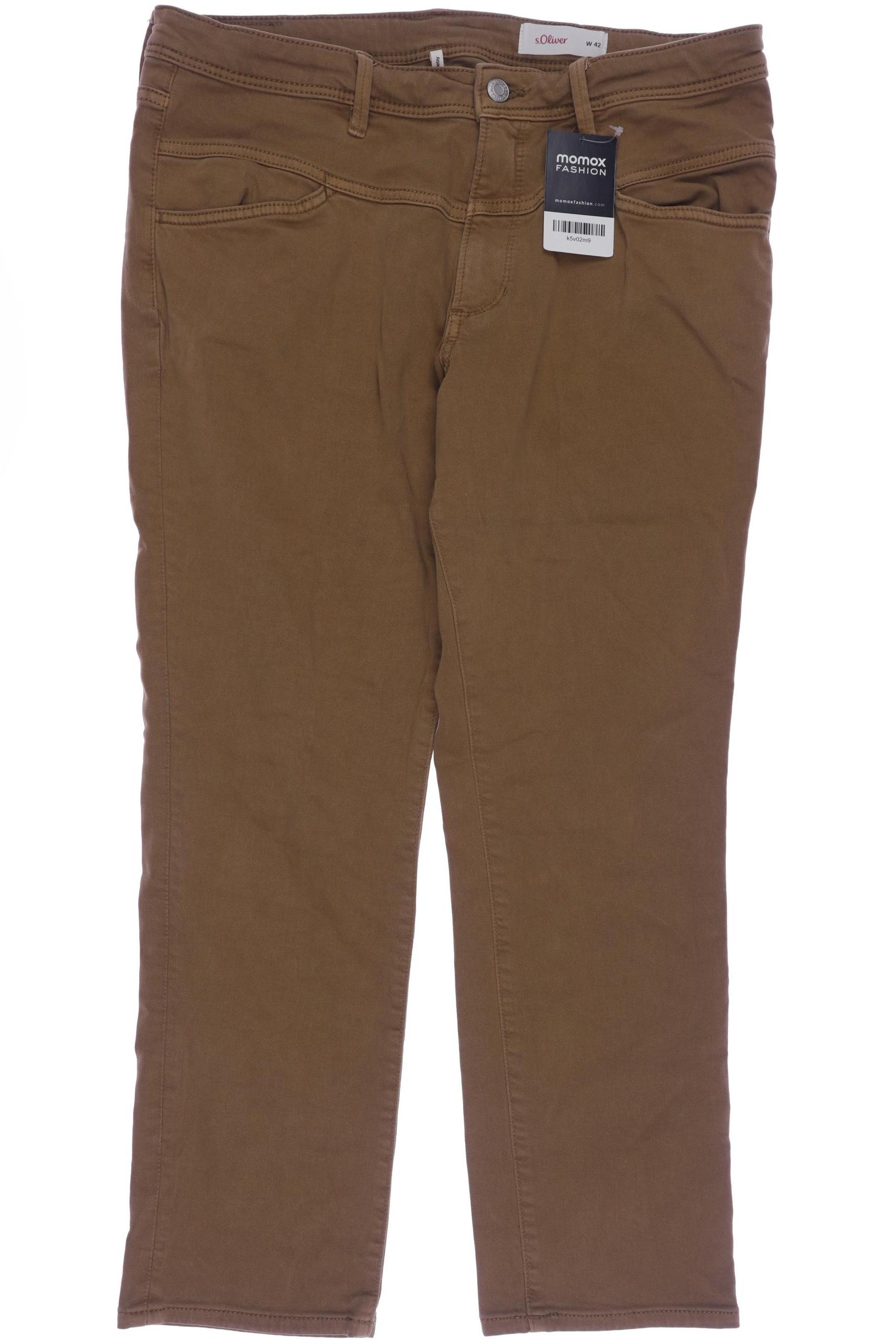 

s.Oliver Damen Jeans, braun, Gr. 42