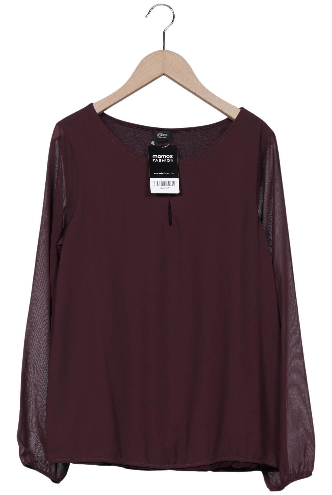 

s.Oliver Damen Bluse, bordeaux, Gr. 36