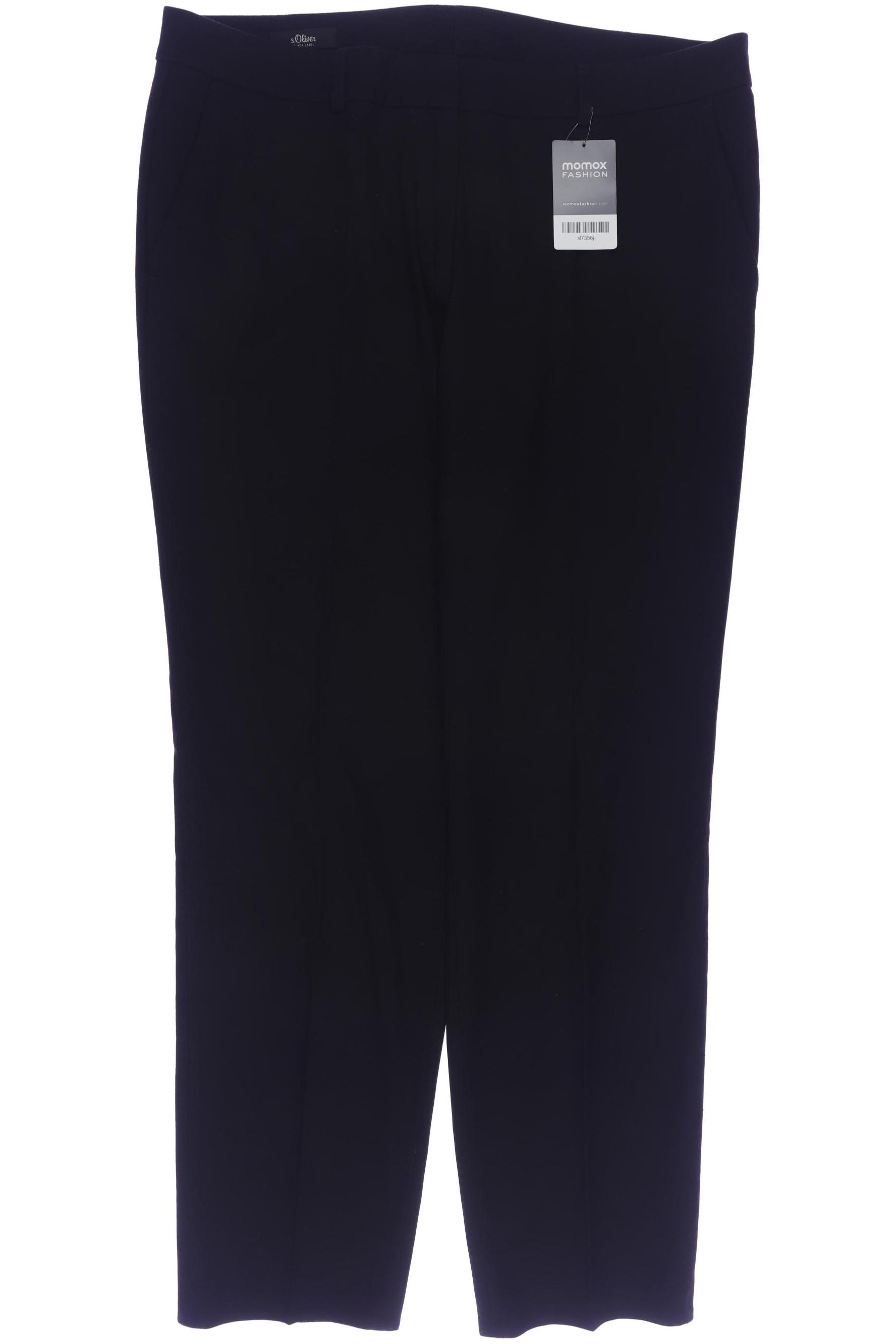 

s.Oliver Damen Stoffhose, schwarz, Gr. 42