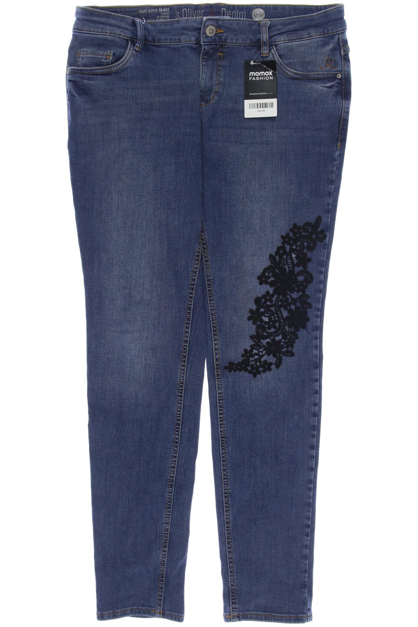 

s.Oliver Damen Jeans, blau, Gr. 40