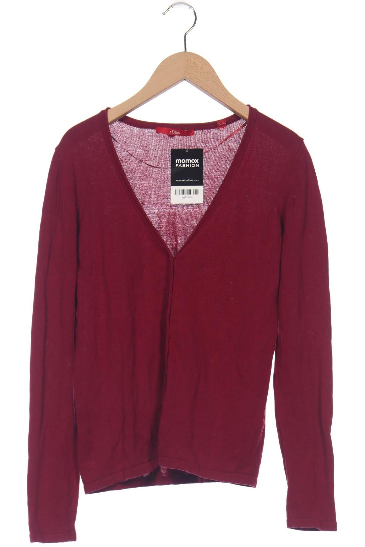 

s.Oliver Damen Strickjacke, bordeaux, Gr. 38
