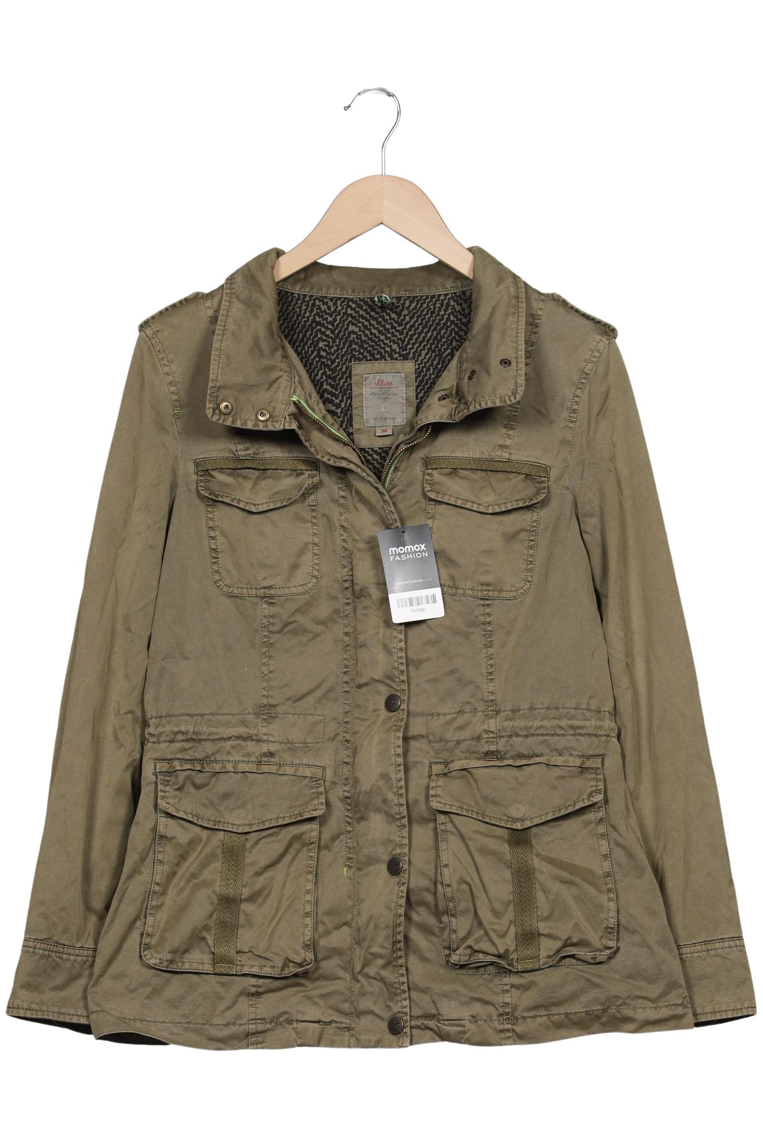 

s.Oliver Damen Jacke, grün, Gr. 38