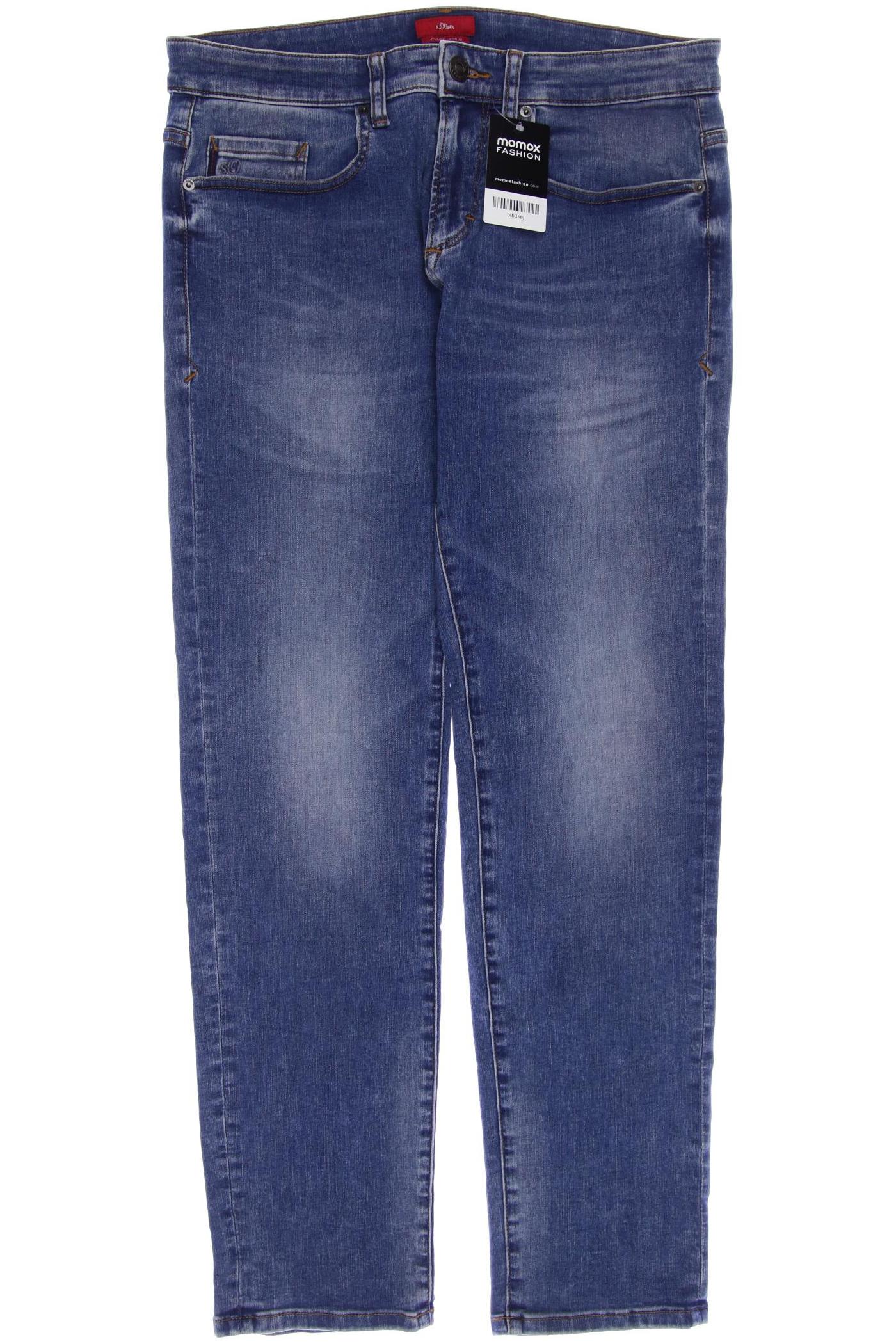 

s.Oliver Damen Jeans, blau