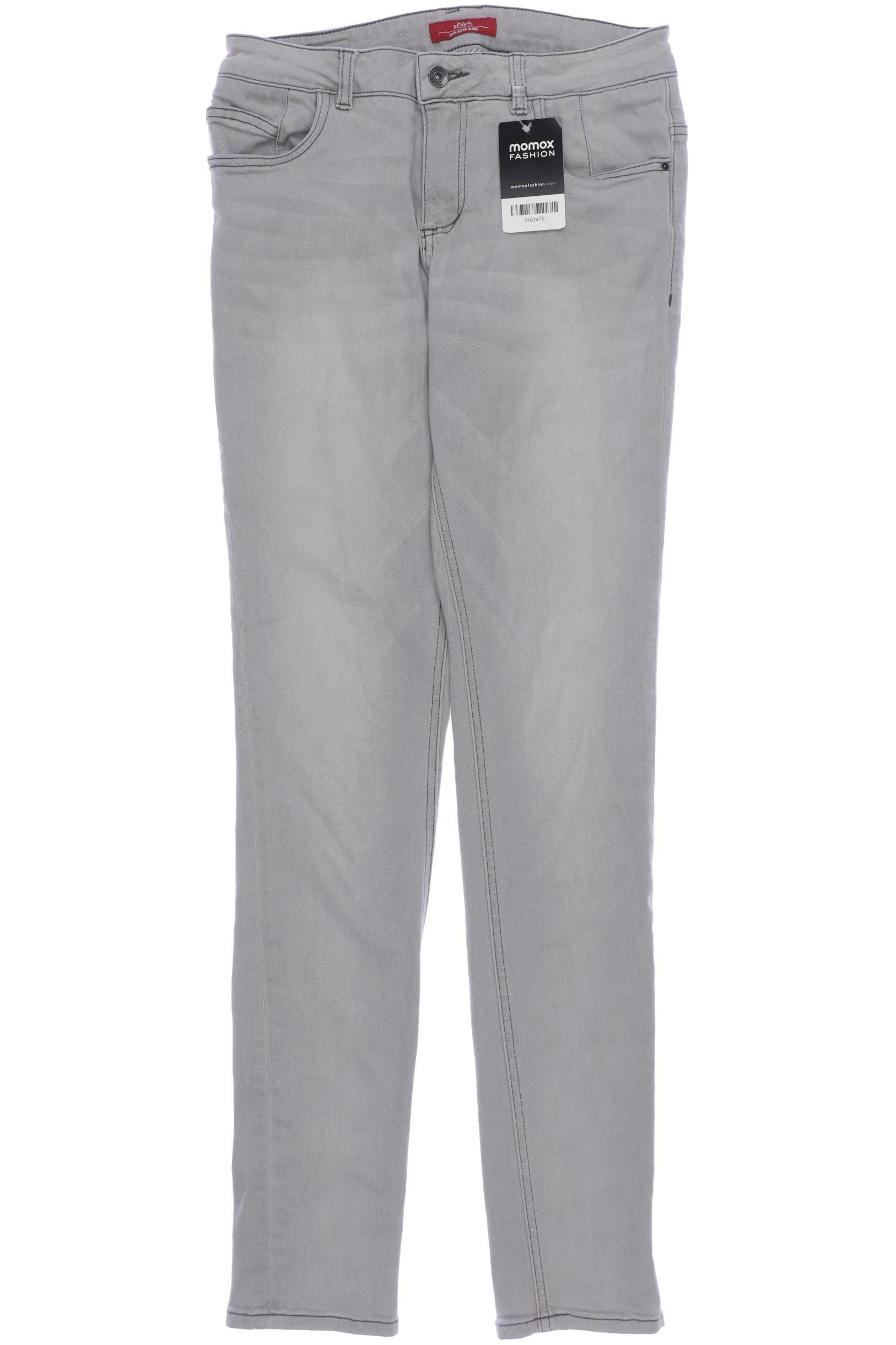 

s.Oliver Damen Jeans, grau, Gr. 28