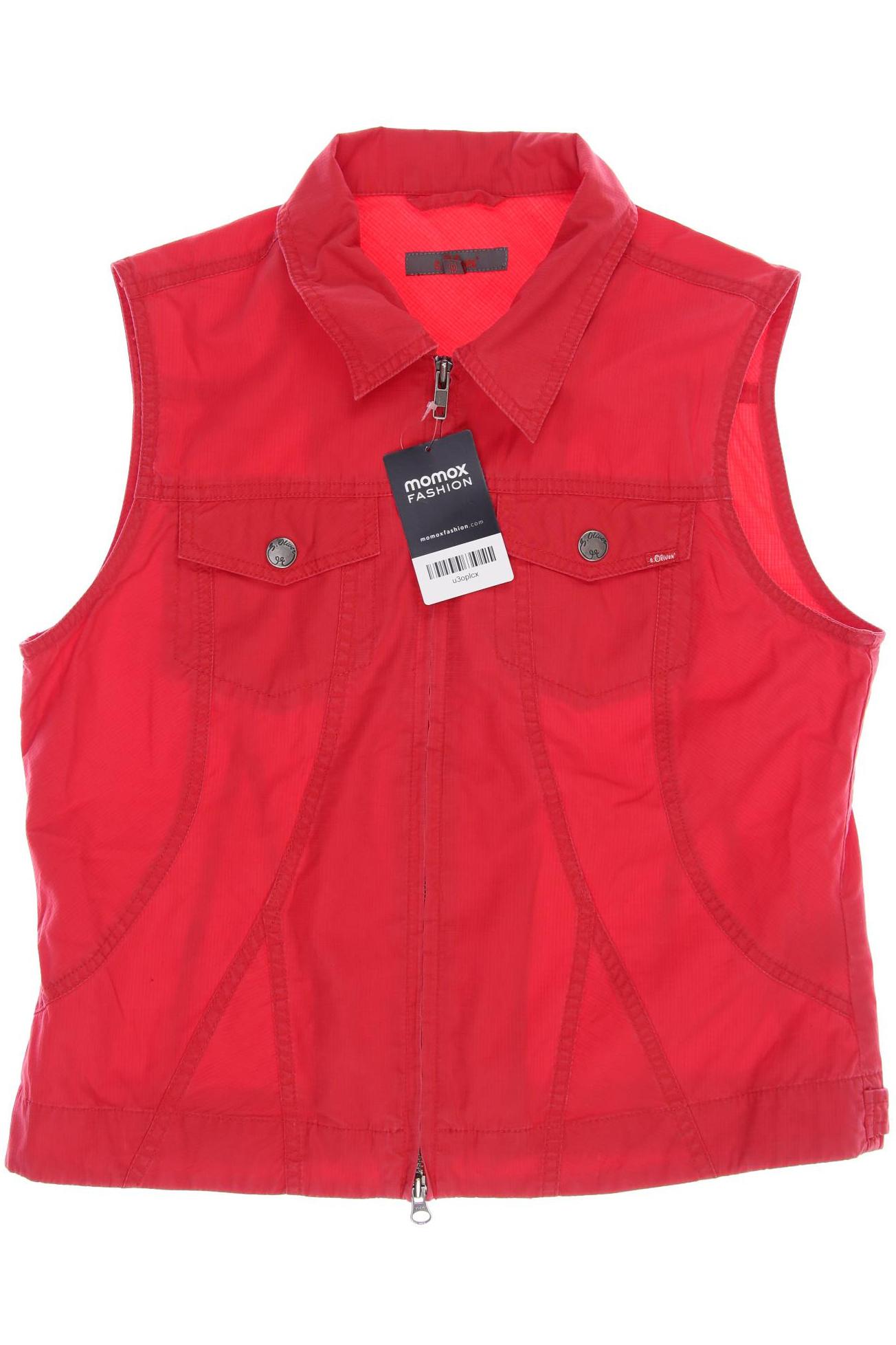 

s.Oliver Damen Weste, rot