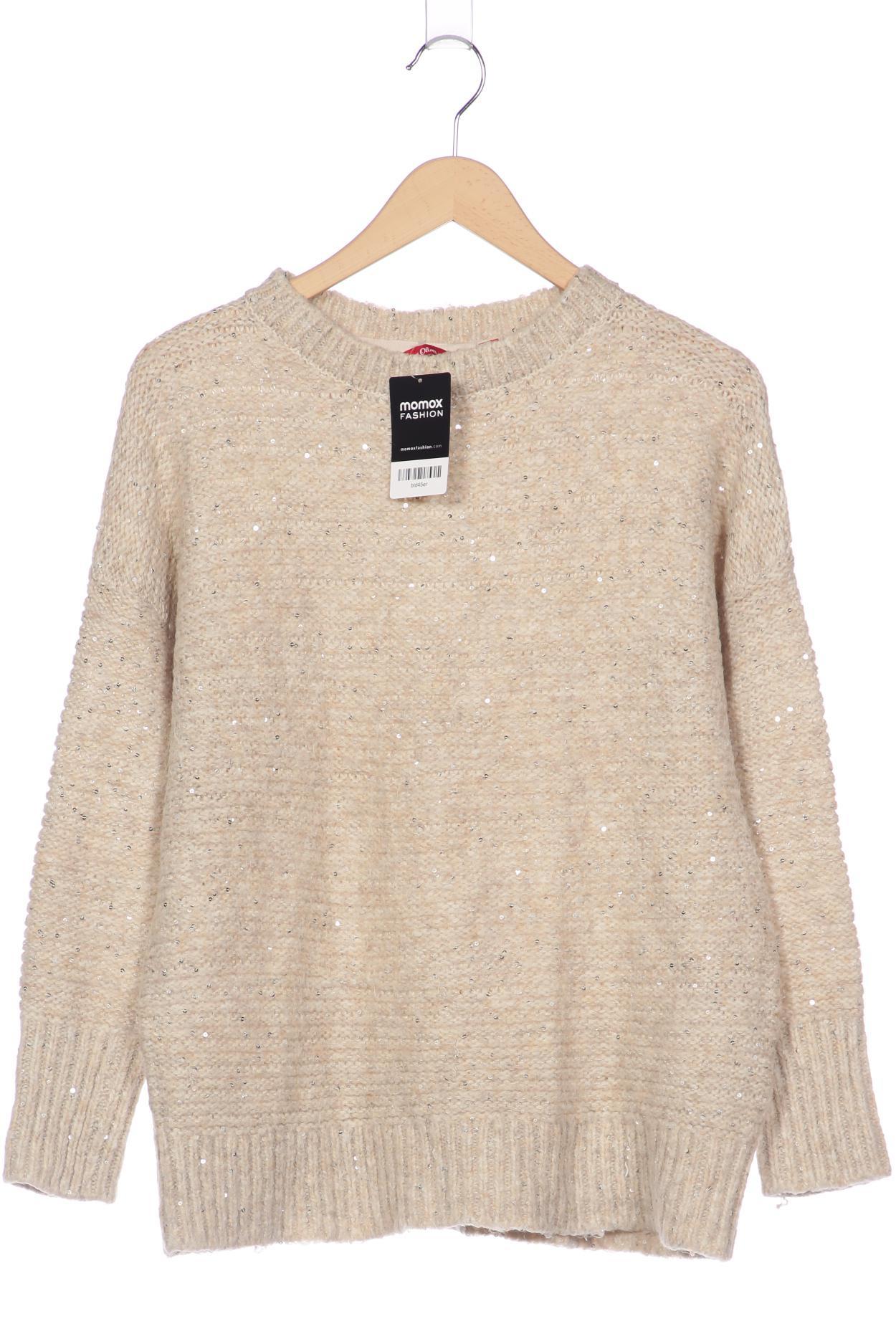 

s.Oliver Damen Pullover, beige, Gr. 40