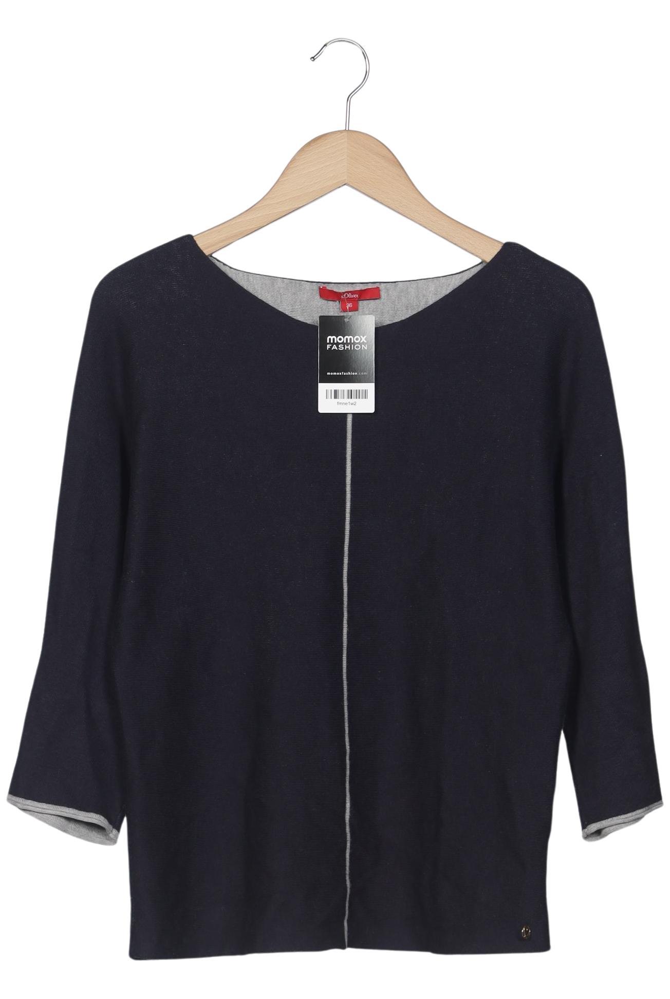 

s.Oliver Damen Pullover, marineblau, Gr. 36