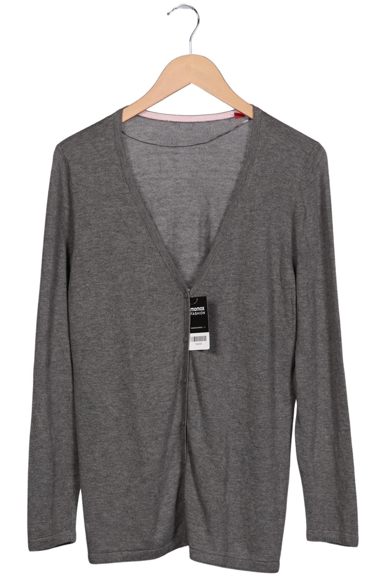 

s.Oliver Damen Strickjacke, grau, Gr. 44