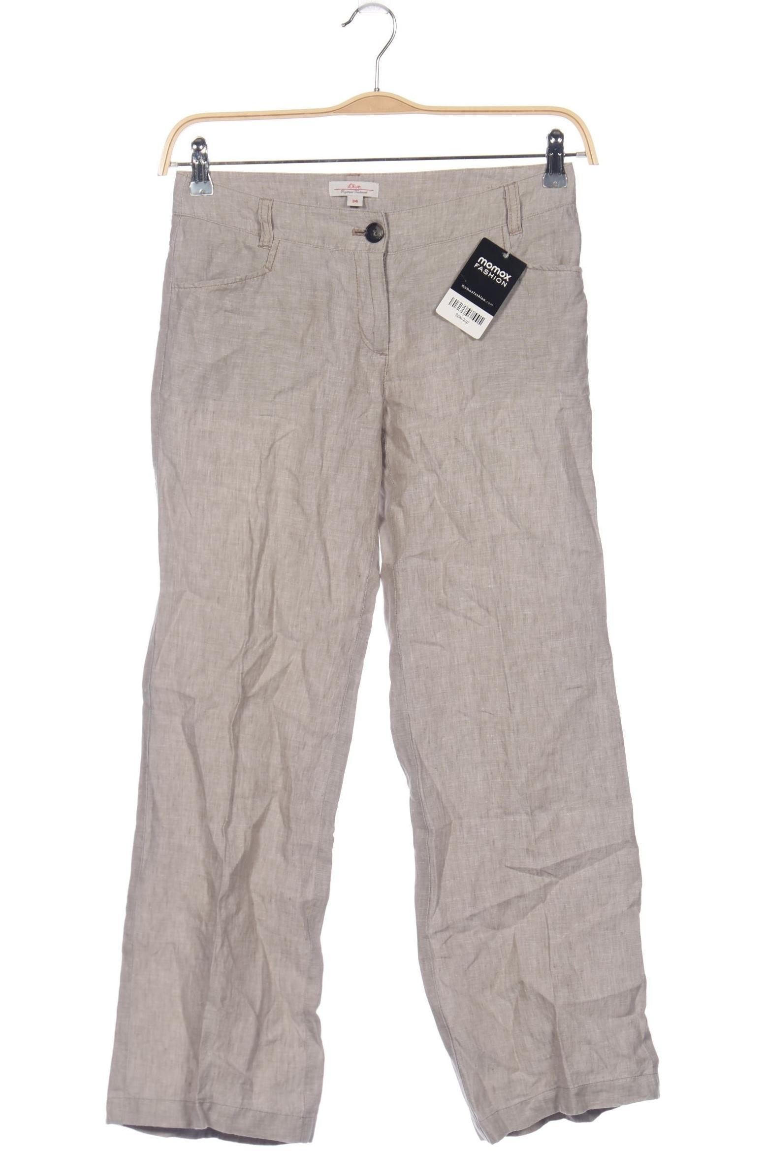 

s.Oliver Damen Stoffhose, grau, Gr. 34