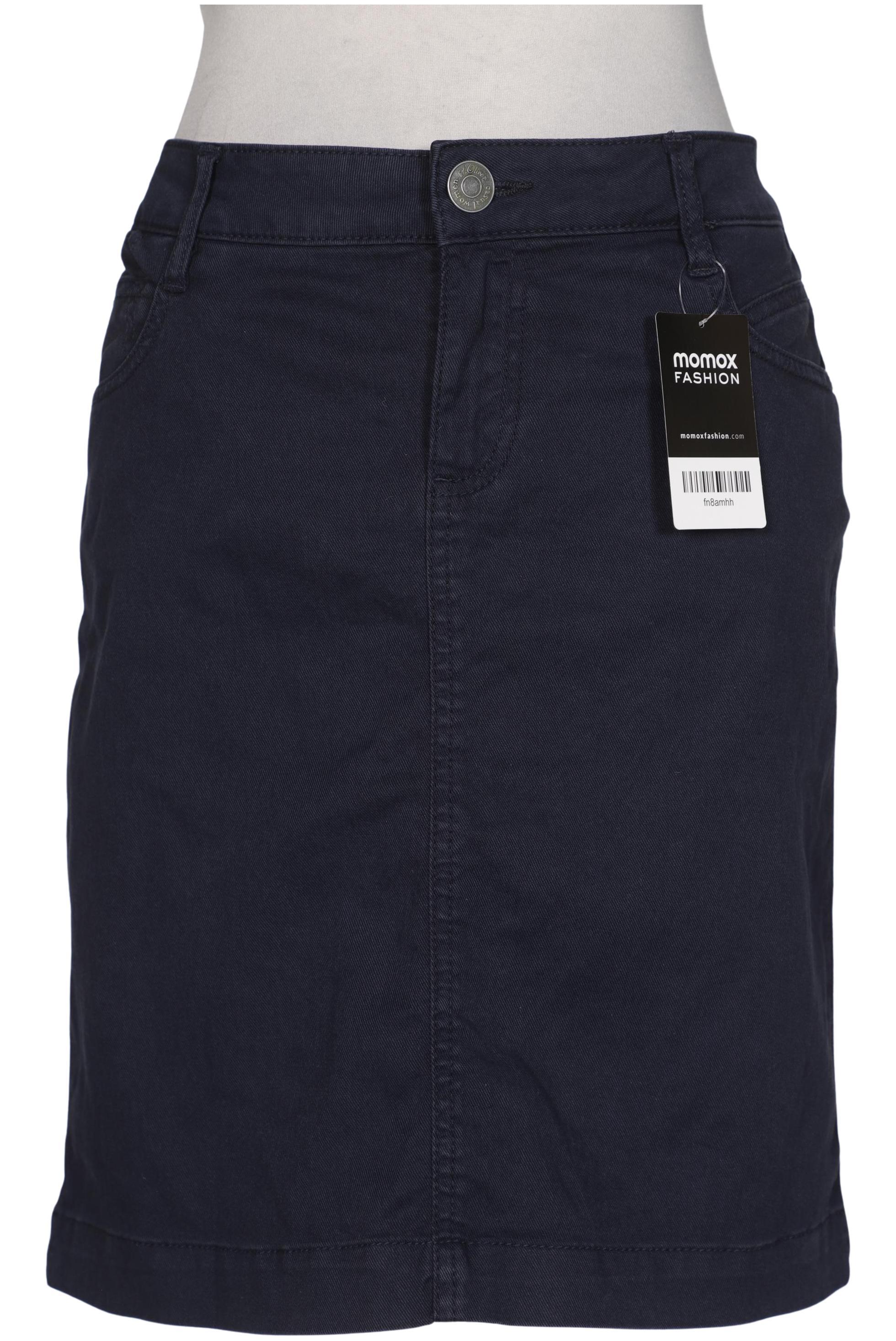 

s.Oliver Damen Rock, marineblau, Gr. 38