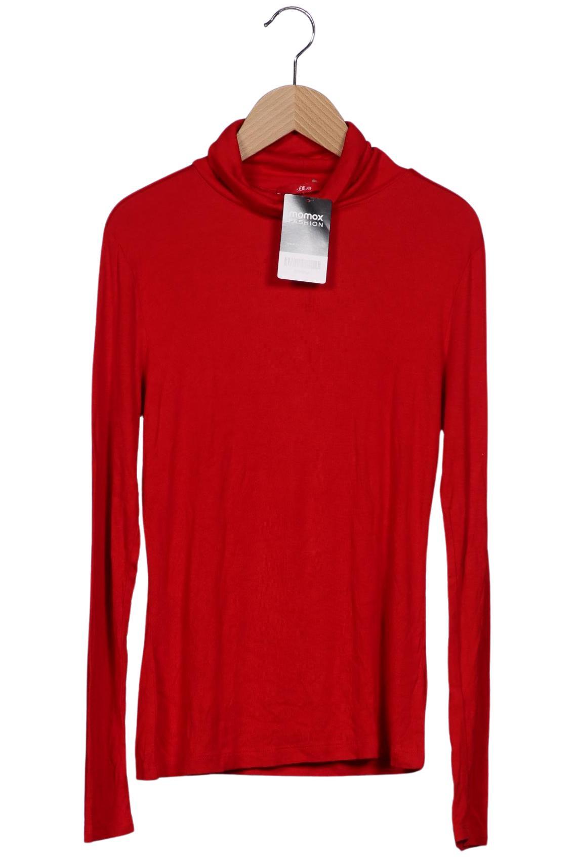 

s.Oliver Damen Langarmshirt, rot, Gr. 38
