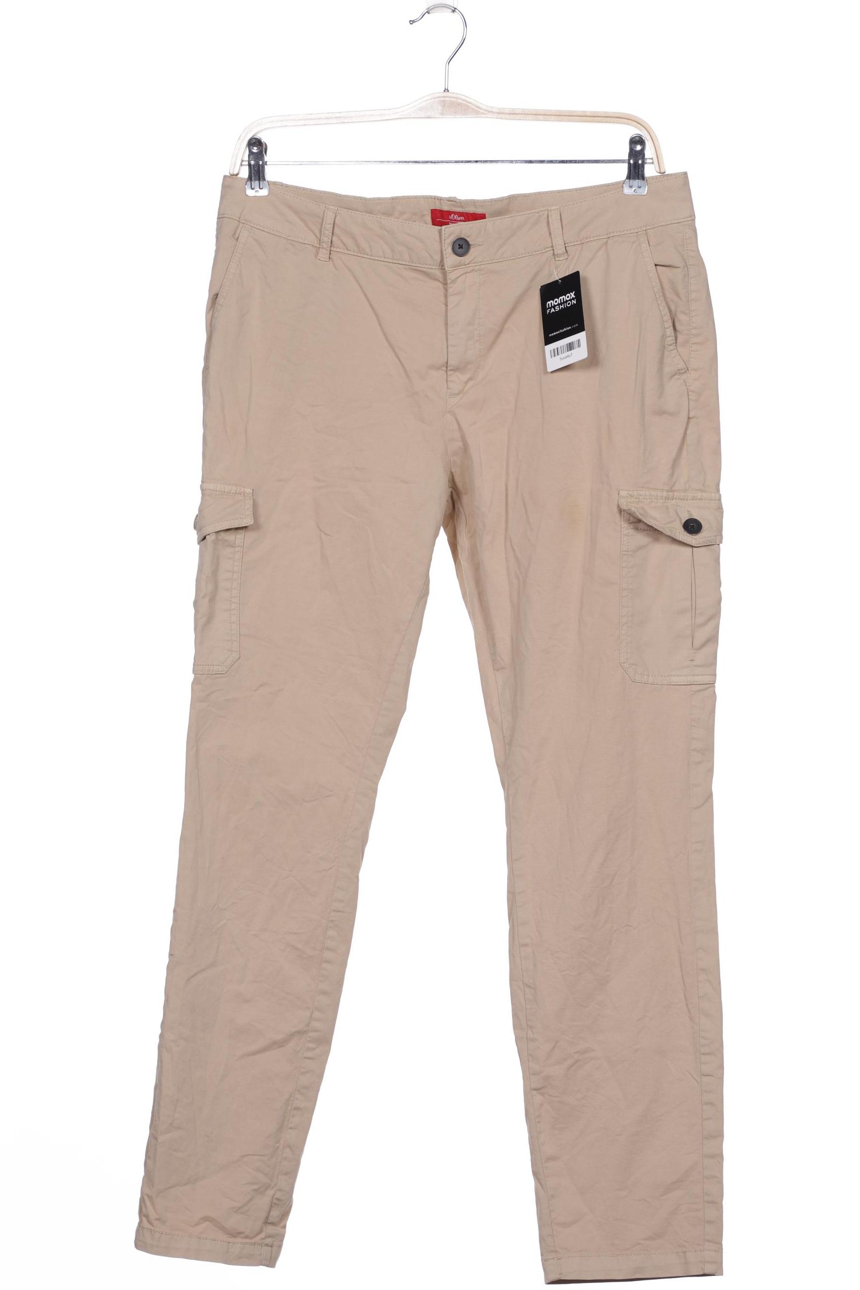 

s.Oliver Damen Stoffhose, beige