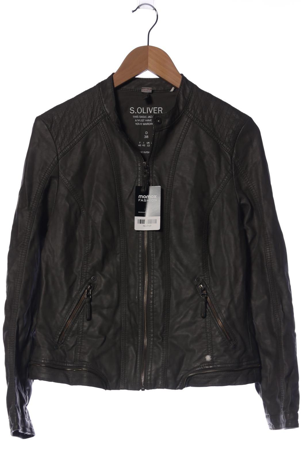 

s.Oliver Damen Jacke, grau, Gr. 38