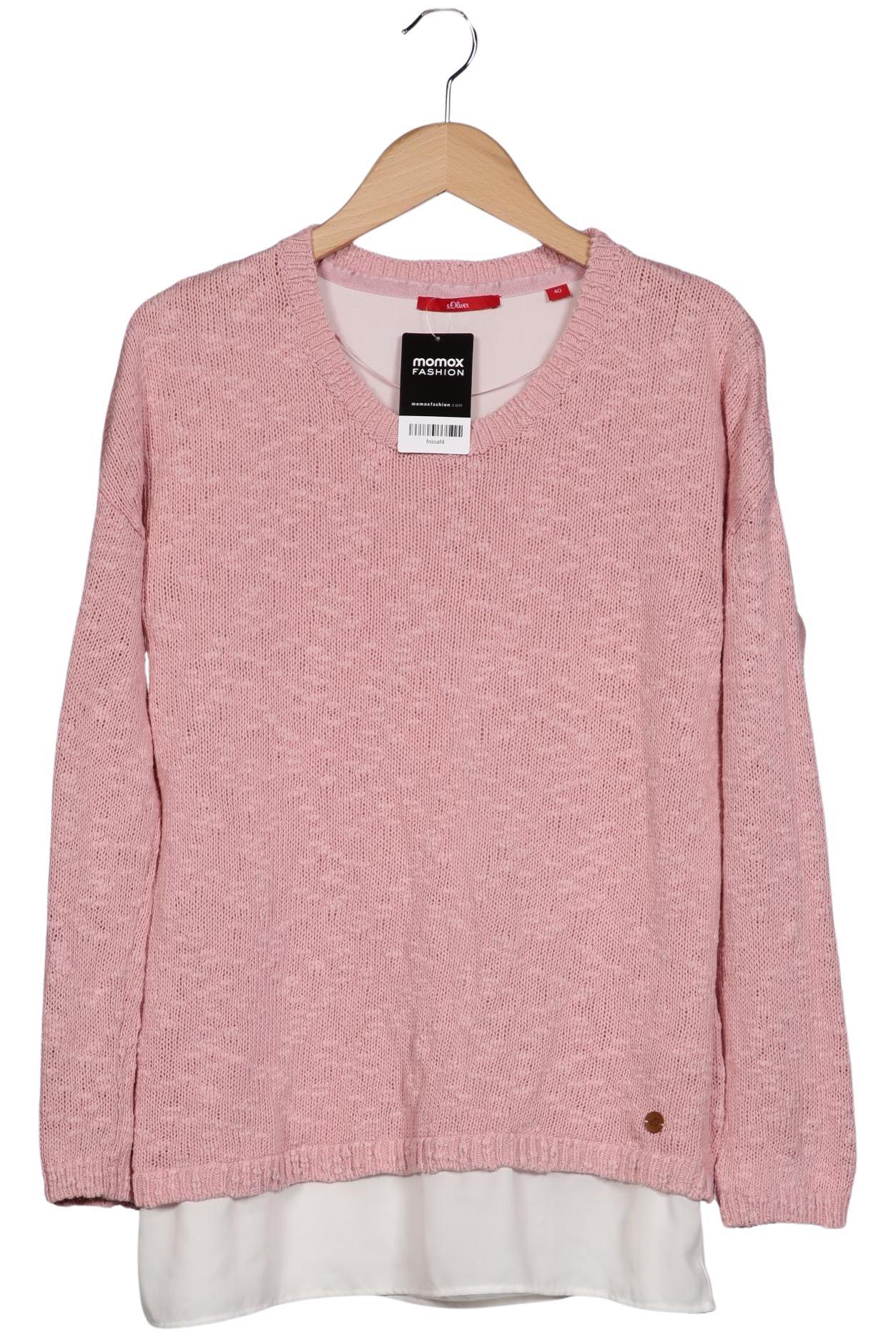 

s.Oliver Damen Pullover, pink, Gr. 40
