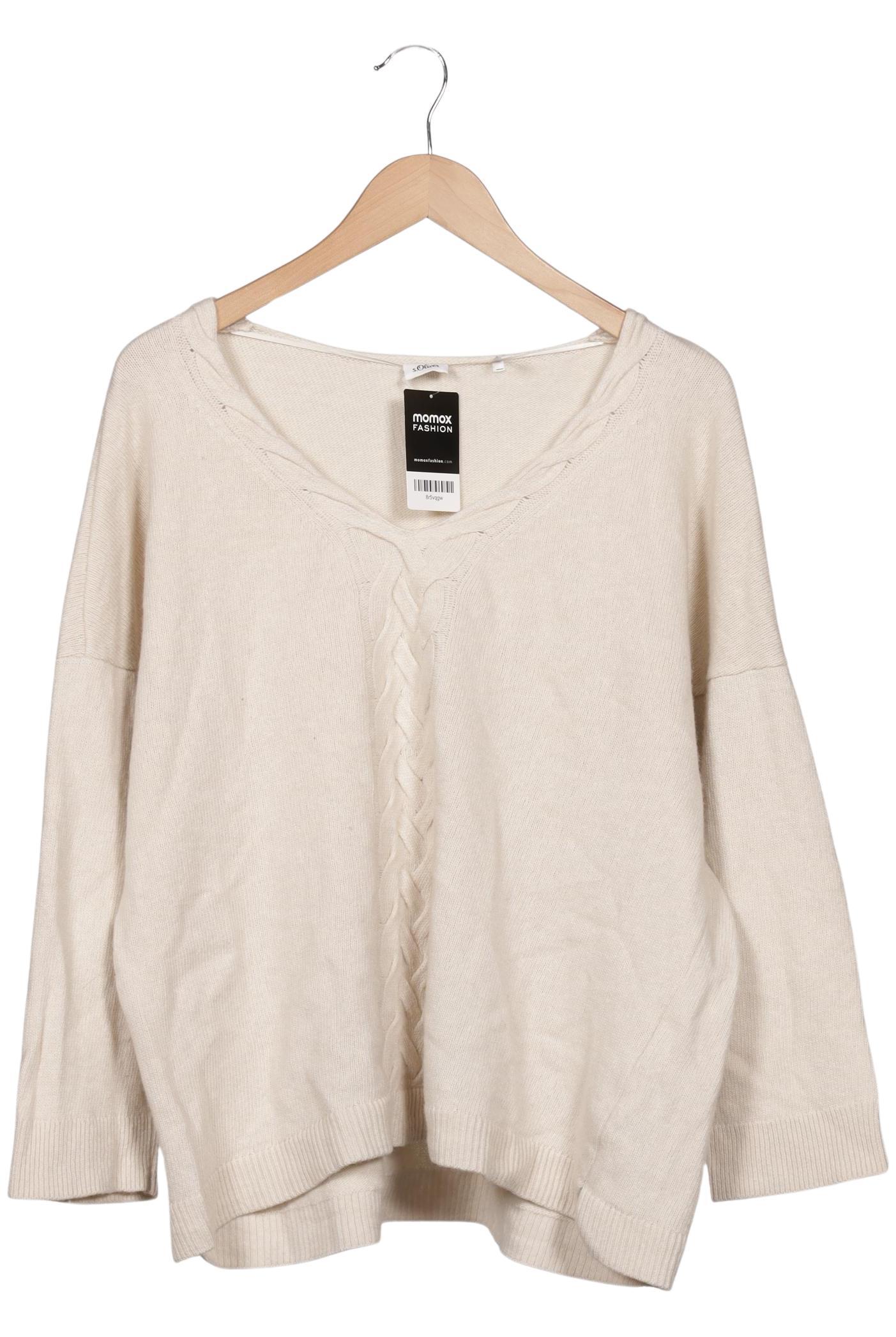 

s.Oliver Damen Pullover, beige, Gr. 42