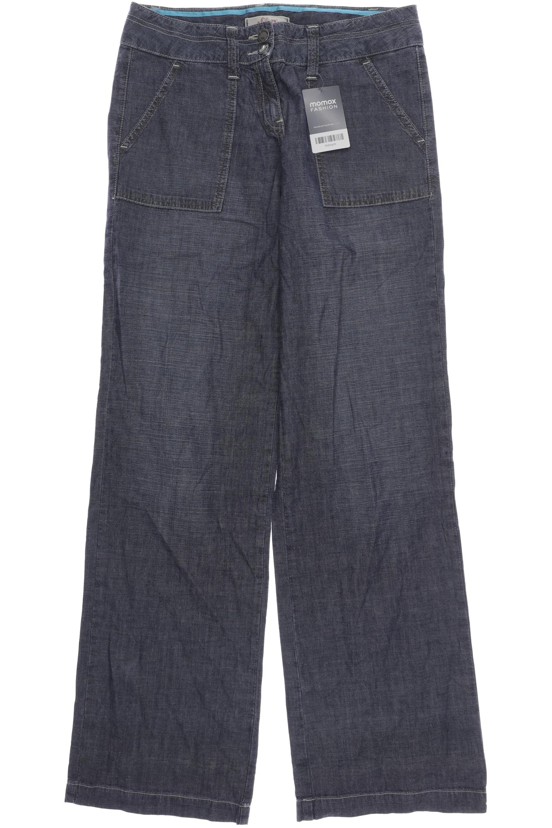 

s.Oliver Damen Jeans, blau