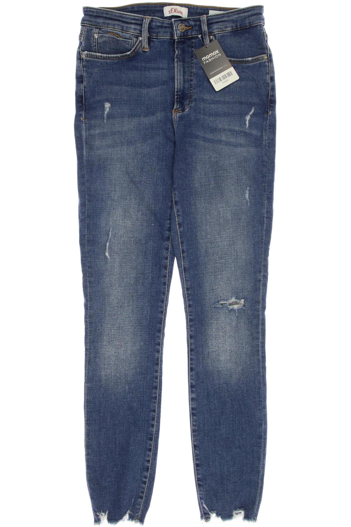 

s.Oliver Damen Jeans, blau