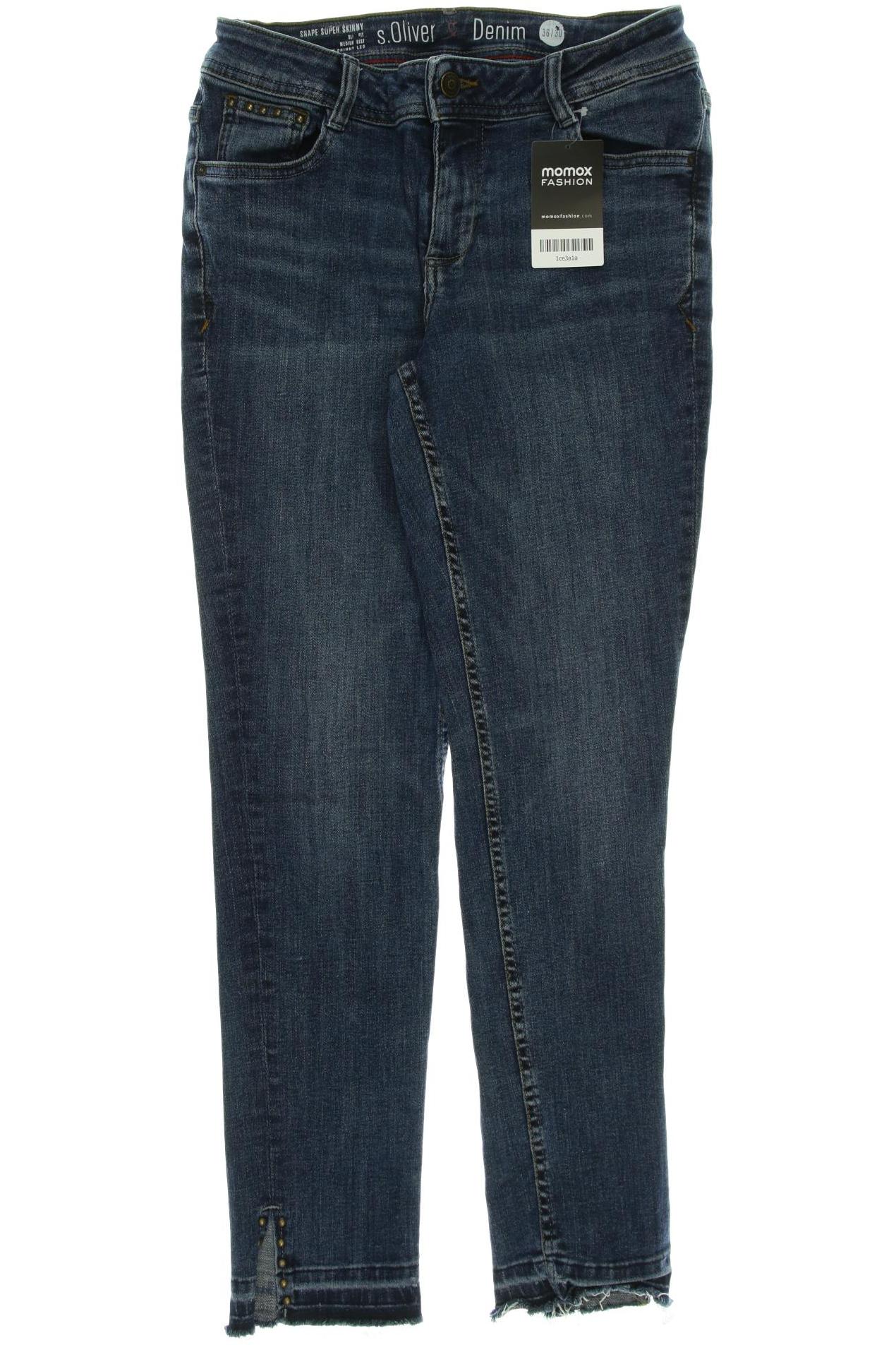 

s.Oliver Damen Jeans, blau