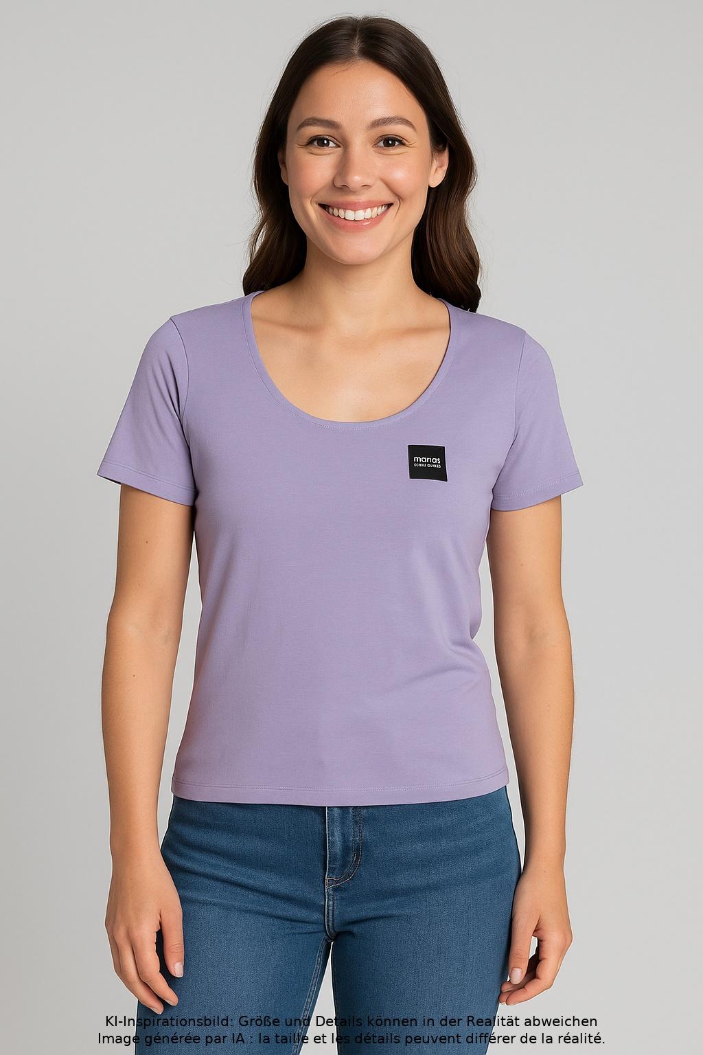 

s.Oliver Damen T-Shirt, flieder, Gr. 36