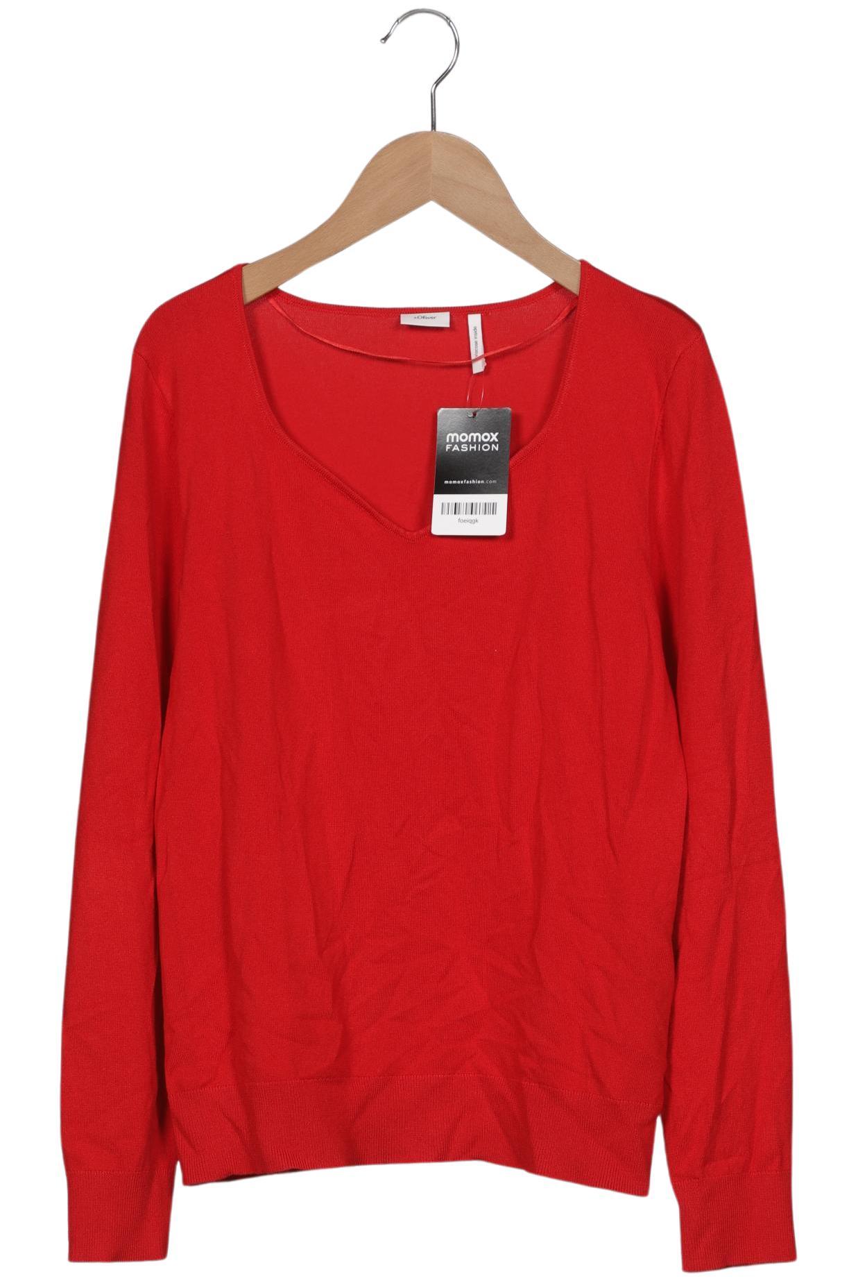 

s.Oliver Damen Pullover, rot, Gr. 38