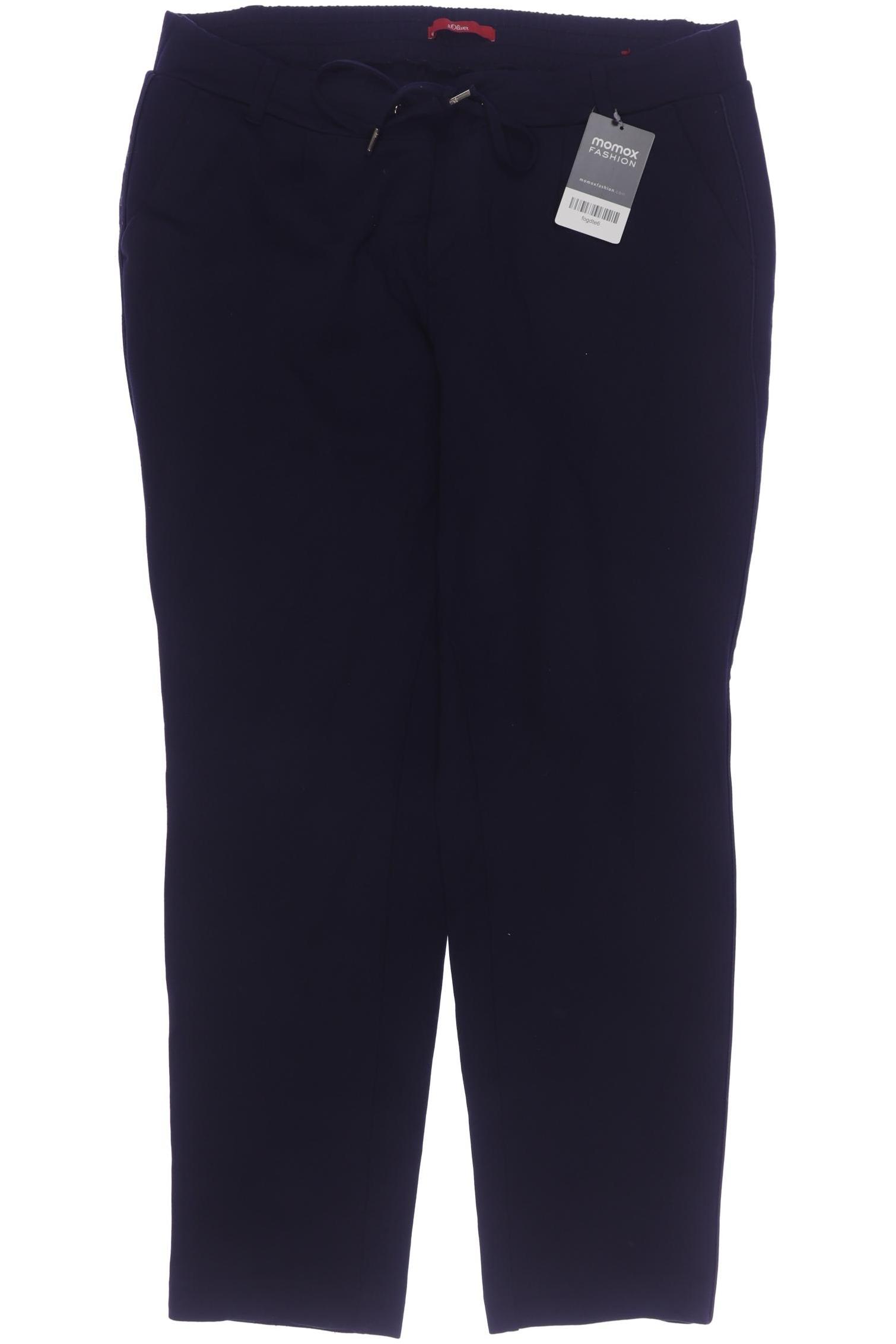 

s.Oliver Damen Stoffhose, marineblau, Gr. 40