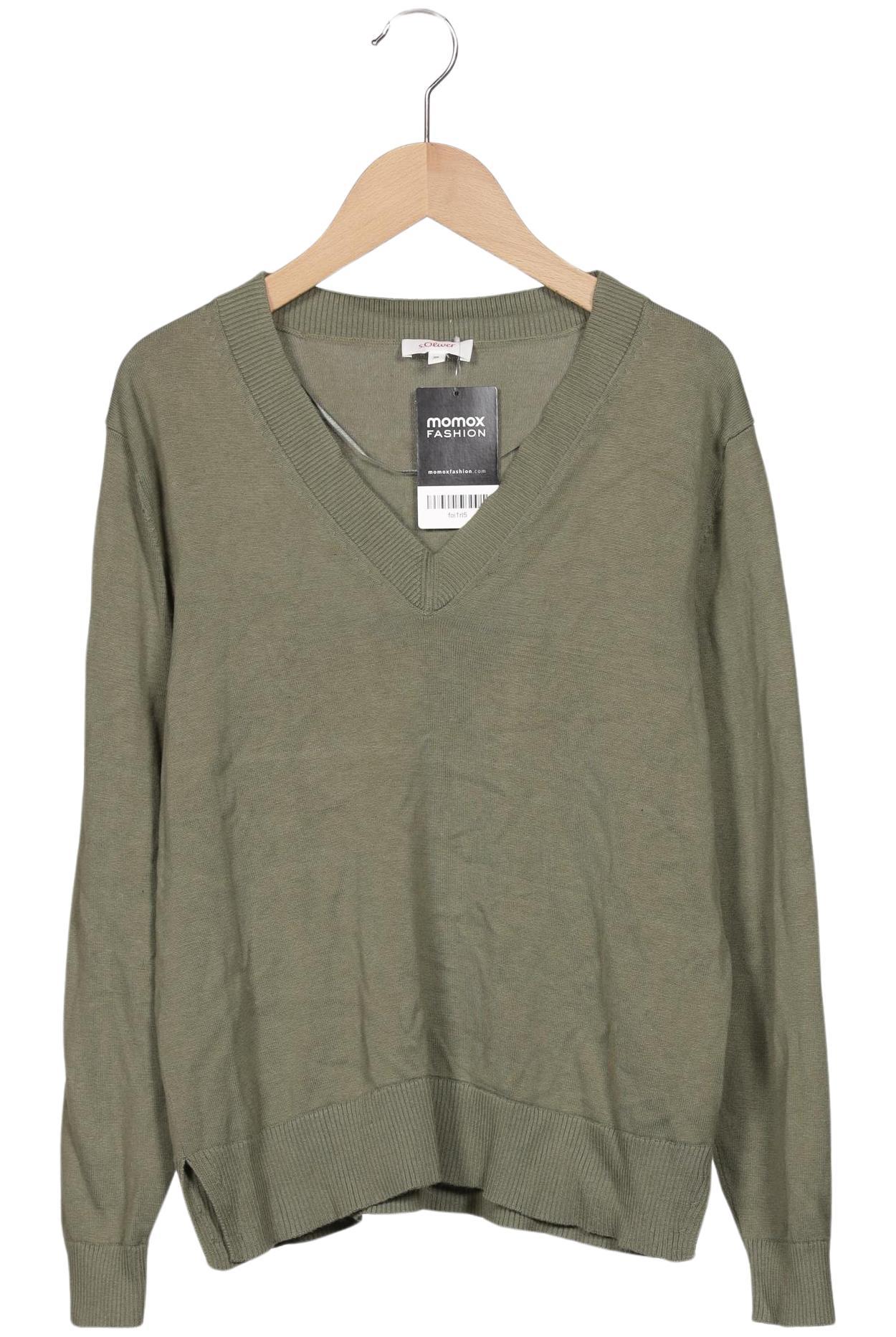 

s.Oliver Damen Pullover, grün, Gr. 36