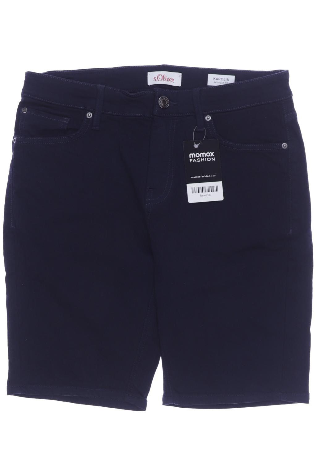 

s.Oliver Damen Shorts, marineblau