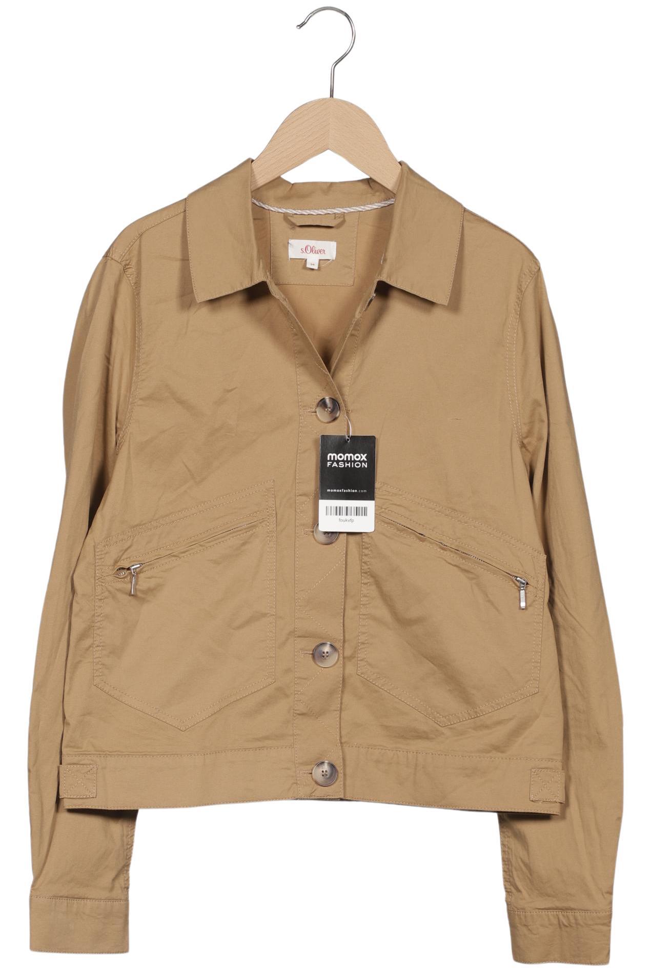 

s.Oliver Damen Jacke, braun, Gr. 34