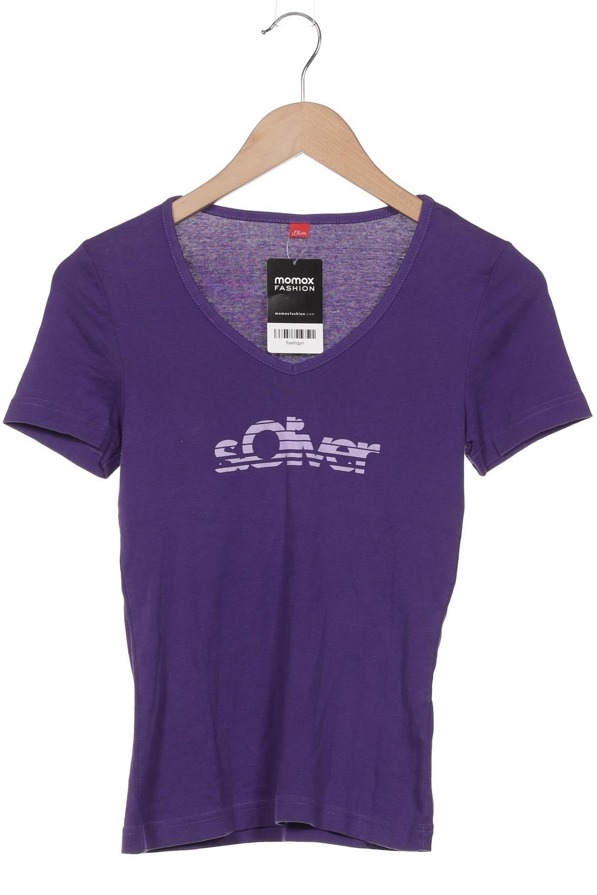 

s.Oliver Damen T-Shirt, flieder, Gr. 36
