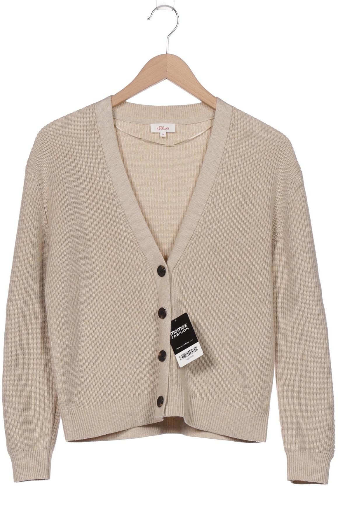 

s.Oliver Damen Strickjacke, beige