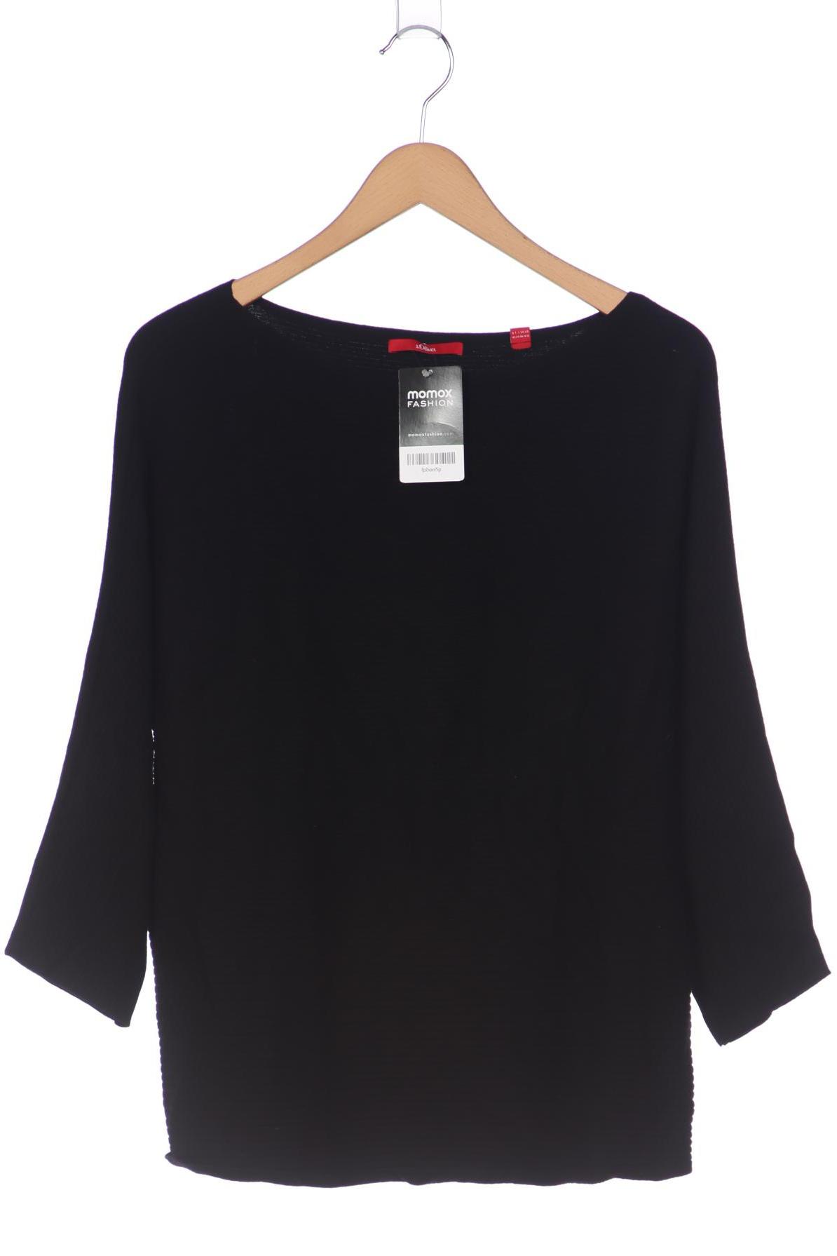 

s.Oliver Damen Pullover, schwarz, Gr. 42