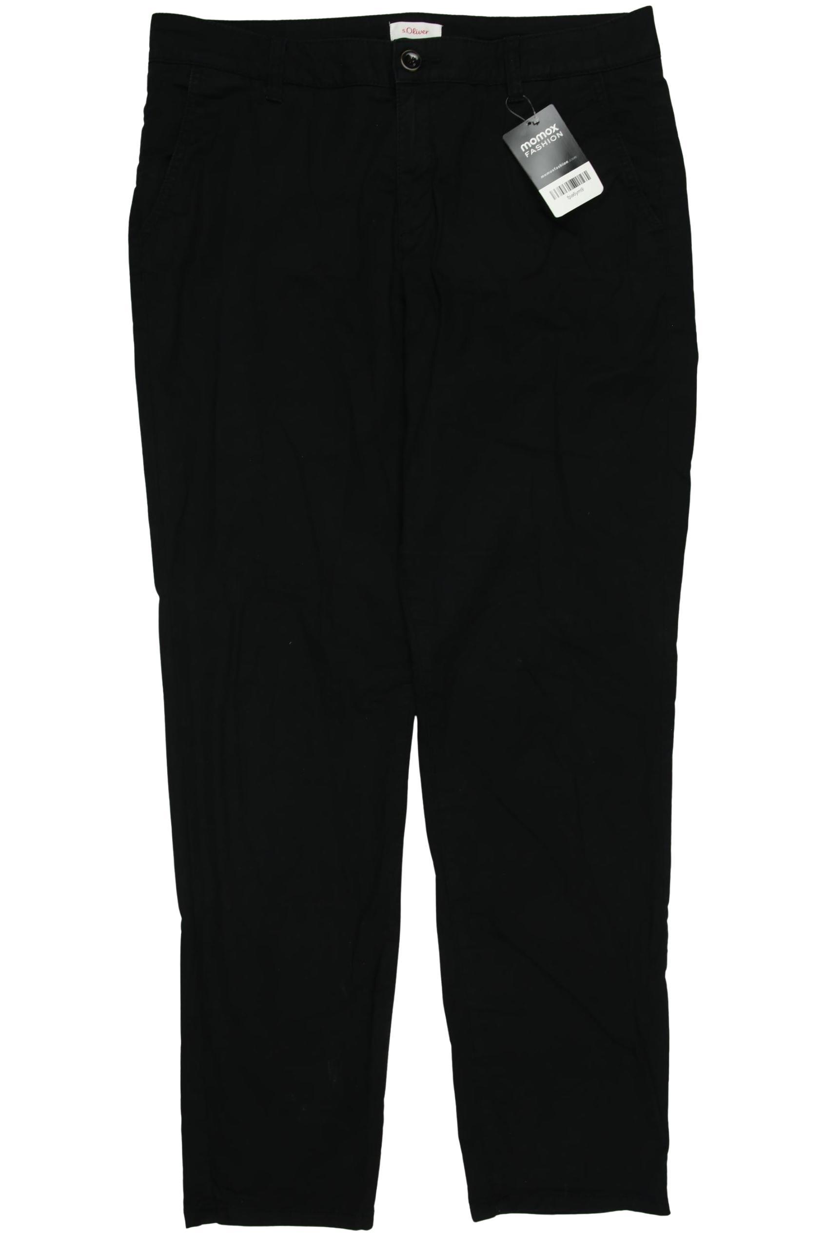 

s.Oliver Damen Stoffhose, schwarz, Gr. 40