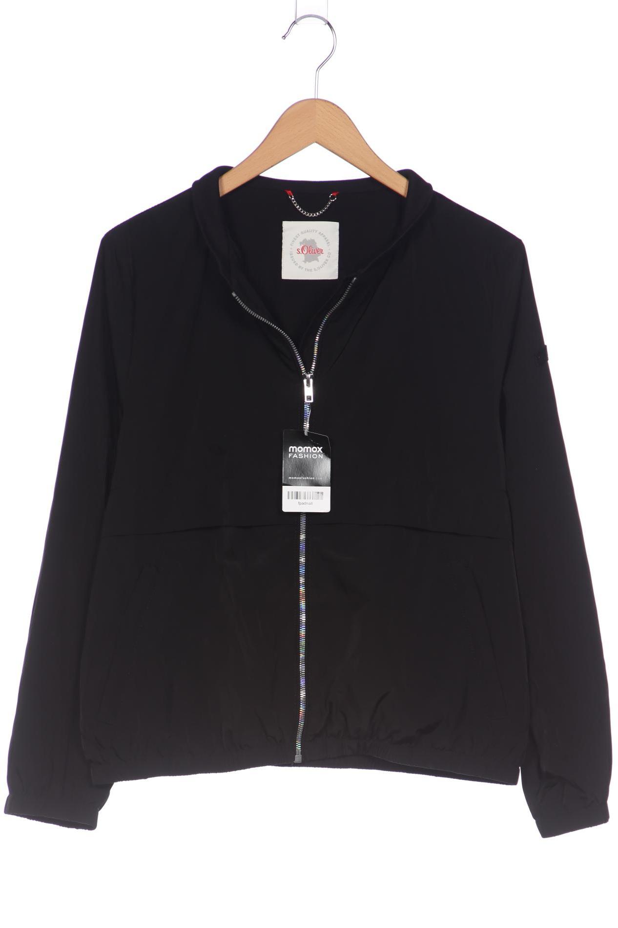 

s.Oliver Damen Jacke, schwarz, Gr. 40