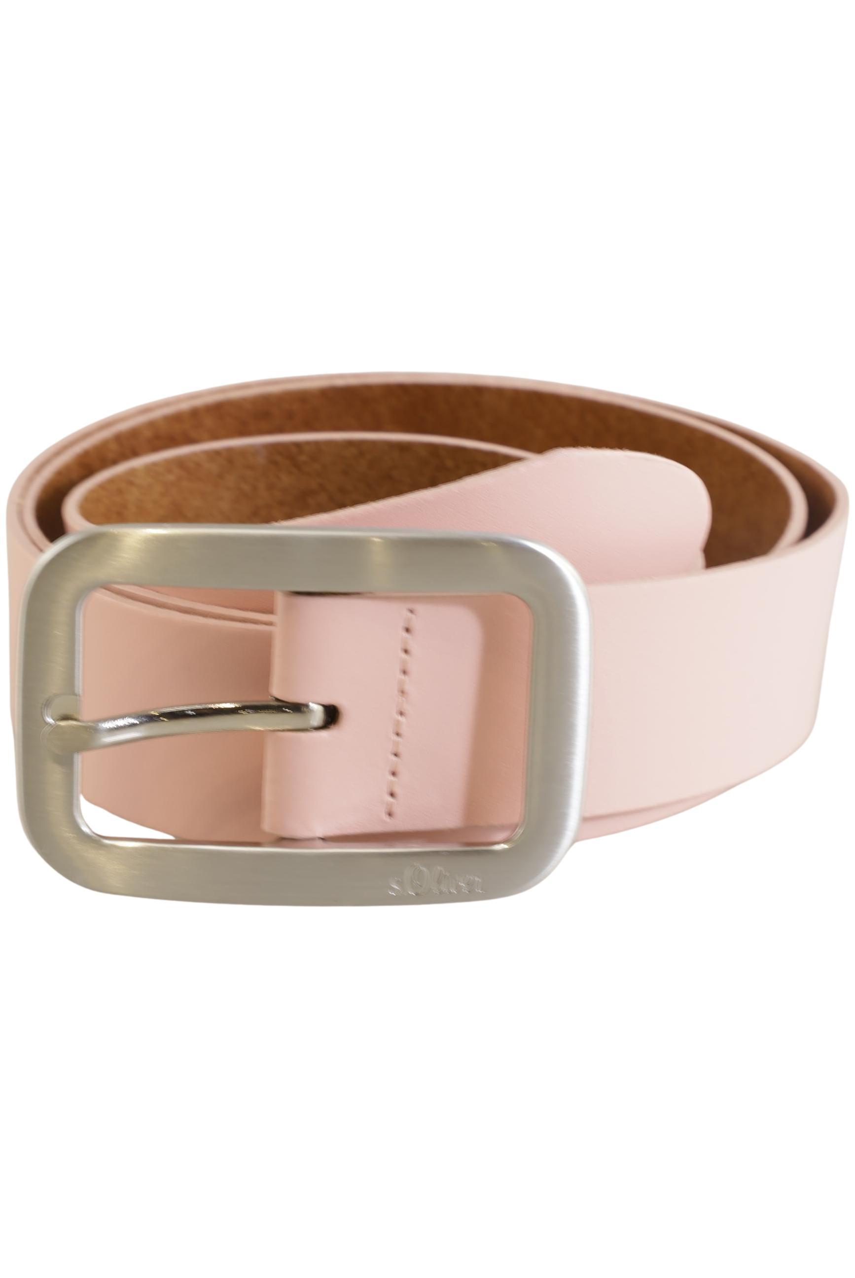 

s.Oliver Damen Gürtel, pink, Gr. 90