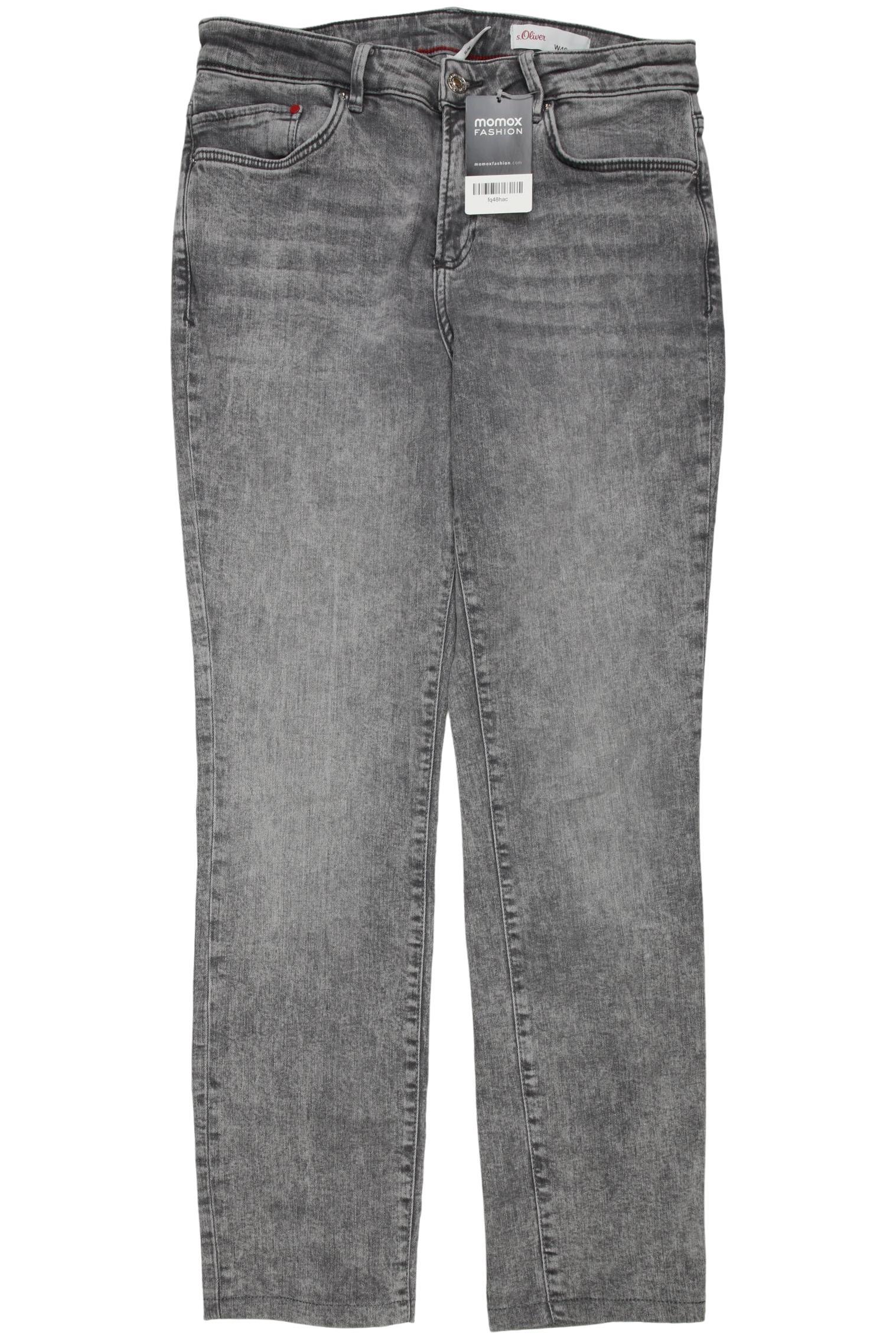 

s.Oliver Damen Jeans, grau, Gr. 40