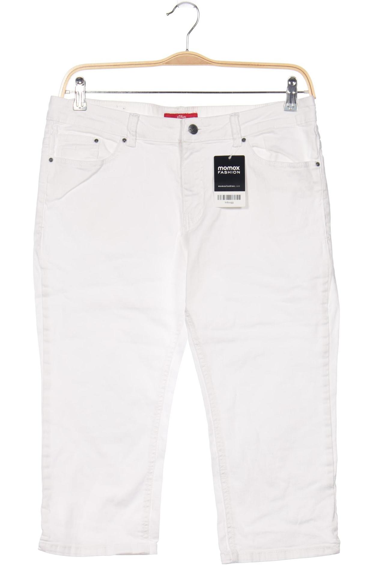 

s.Oliver Damen Jeans, weiß, Gr. 42