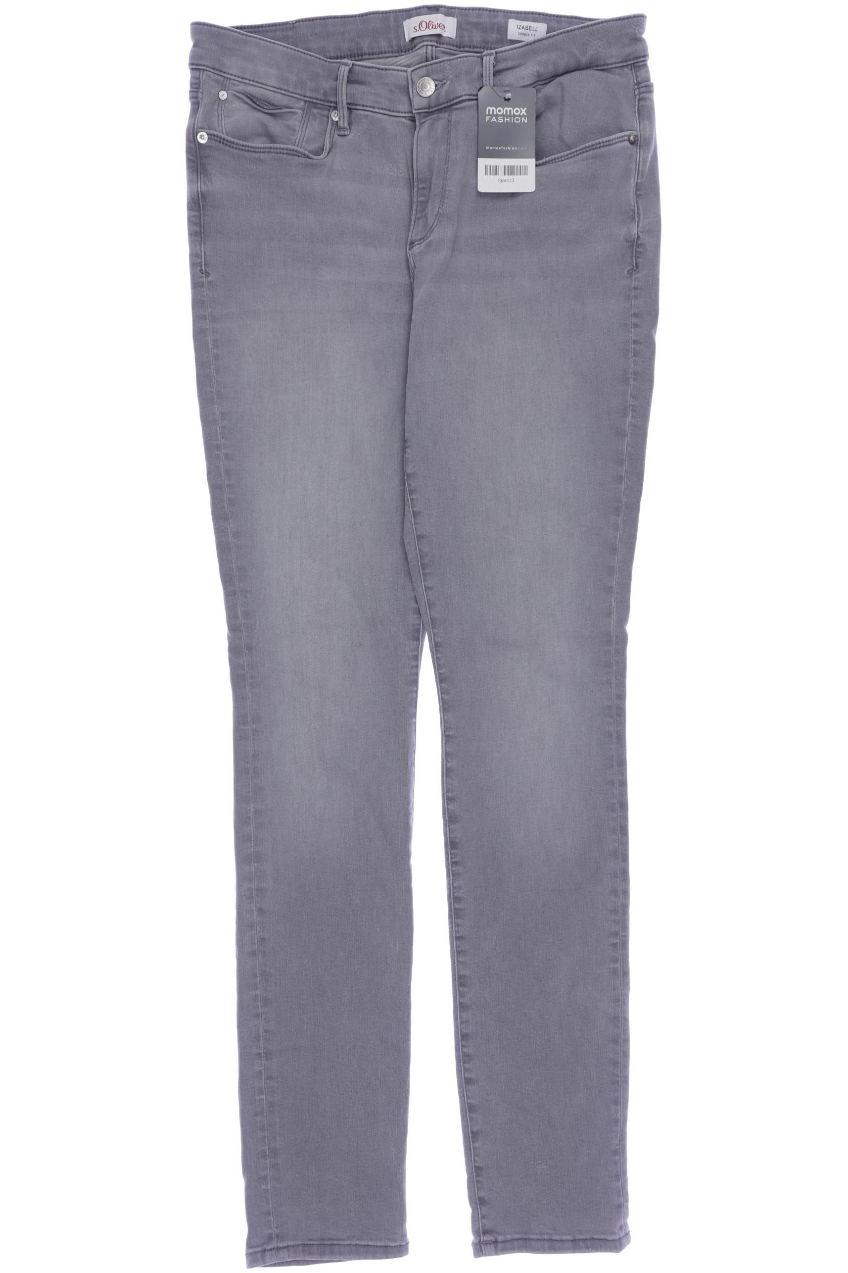 

s.Oliver Damen Jeans, grau, Gr. 40