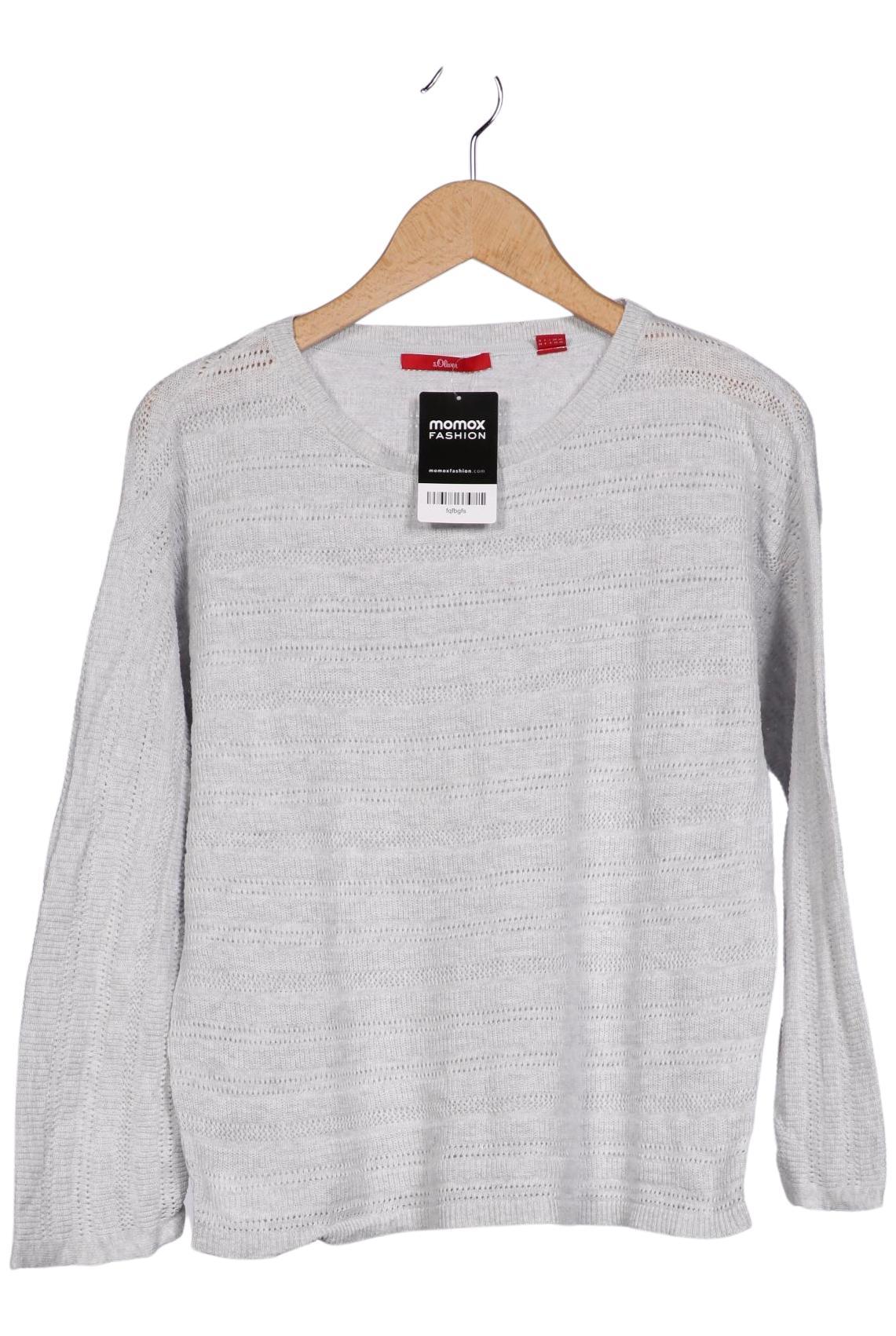 

s.Oliver Damen Pullover, grau, Gr. 34