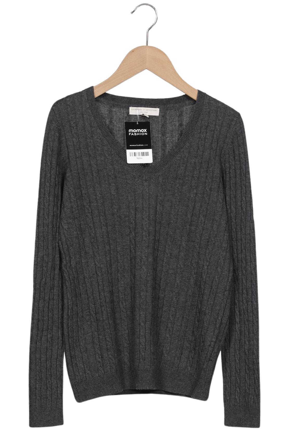

s.Oliver Damen Pullover, grau, Gr. 38