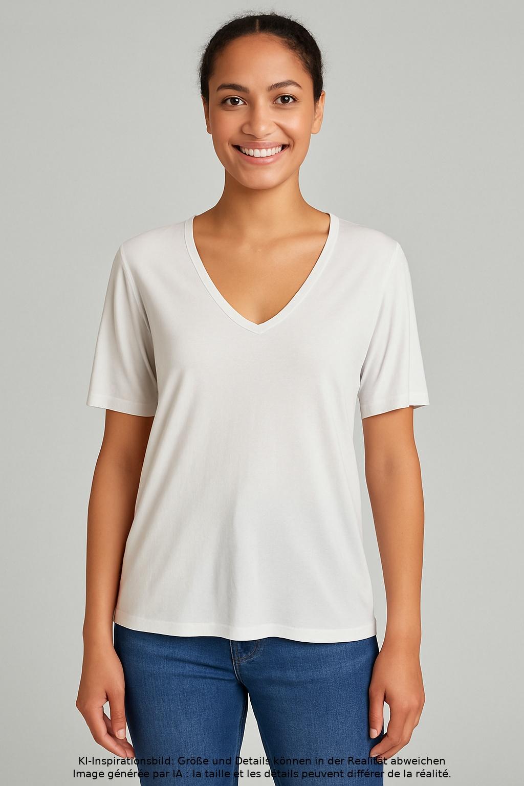 

s.Oliver Damen T-Shirt, weiß, Gr. 38