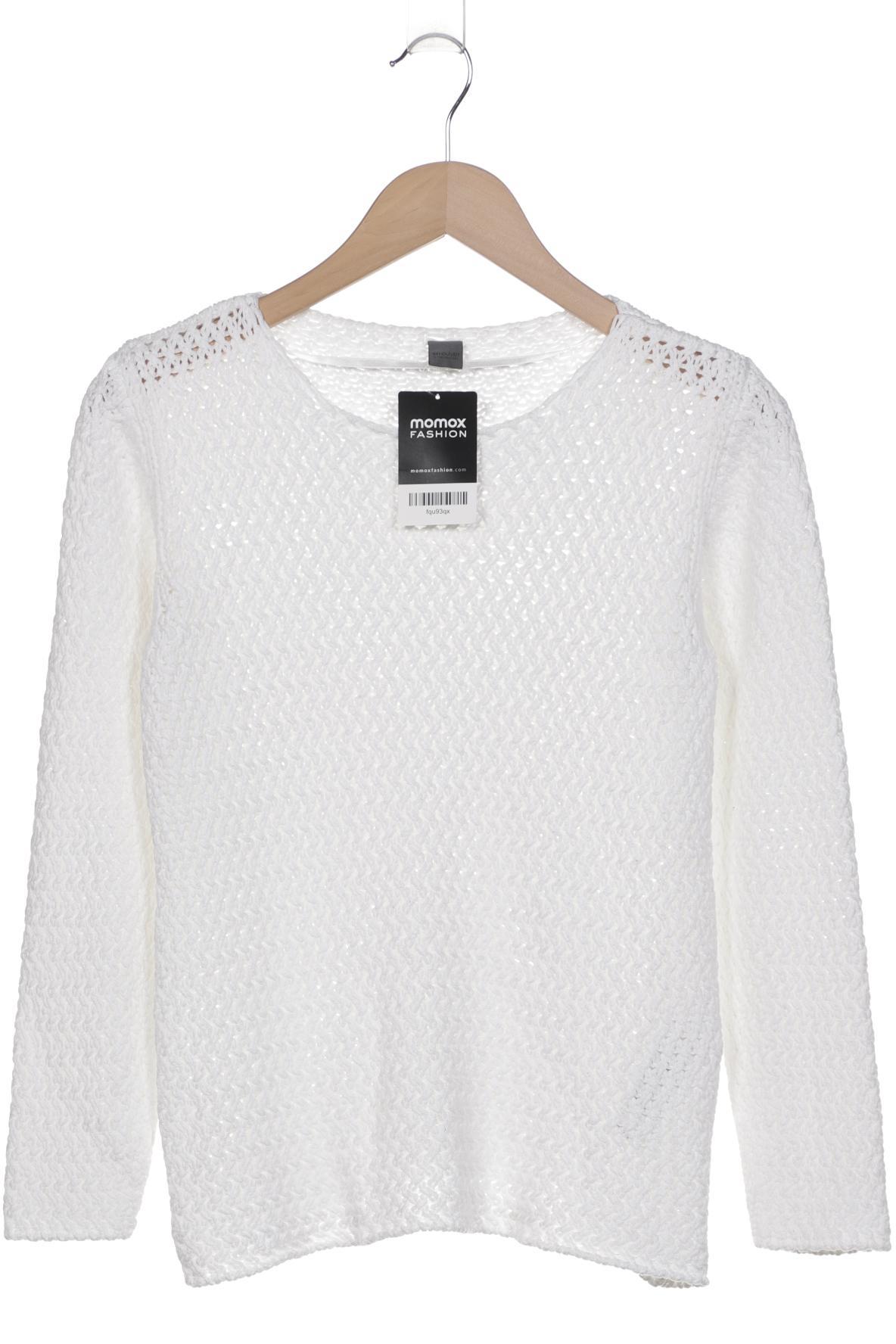 

s.Oliver Damen Pullover, weiß, Gr. 40