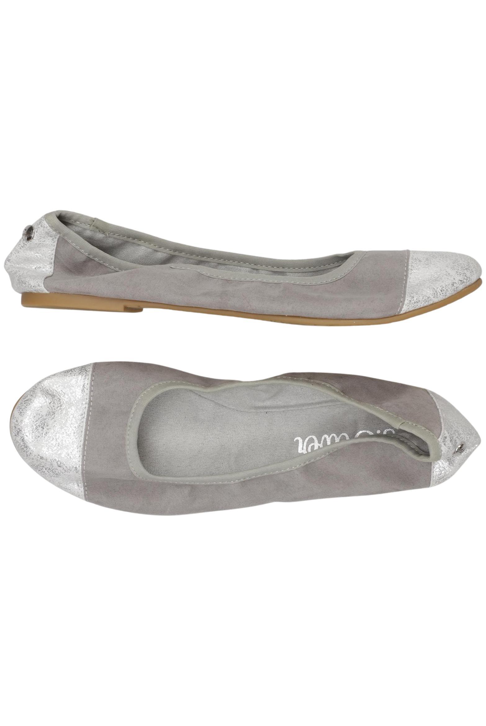

s.Oliver Damen Ballerinas, grau, Gr. 40