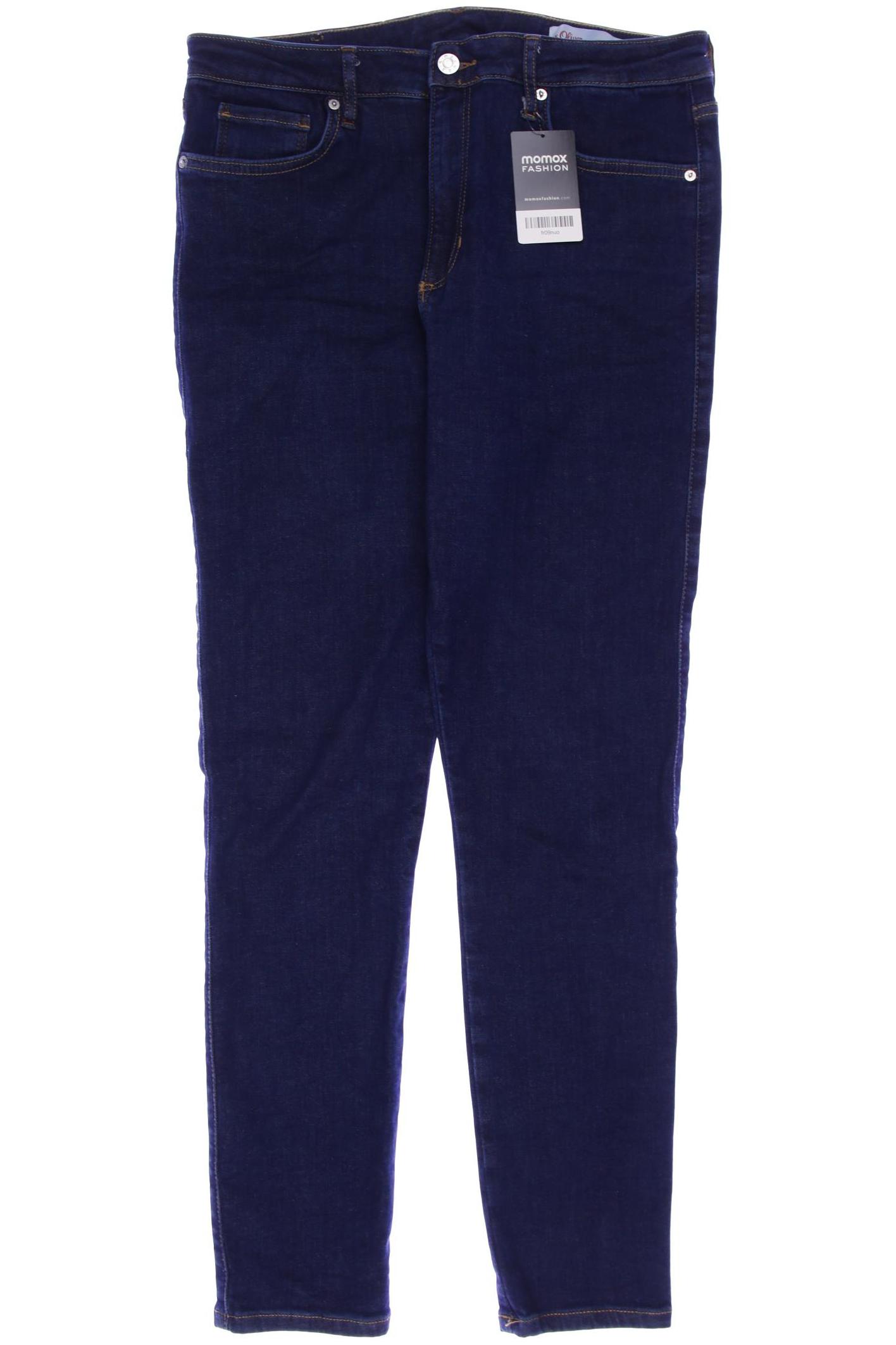 

s.Oliver Damen Jeans, marineblau